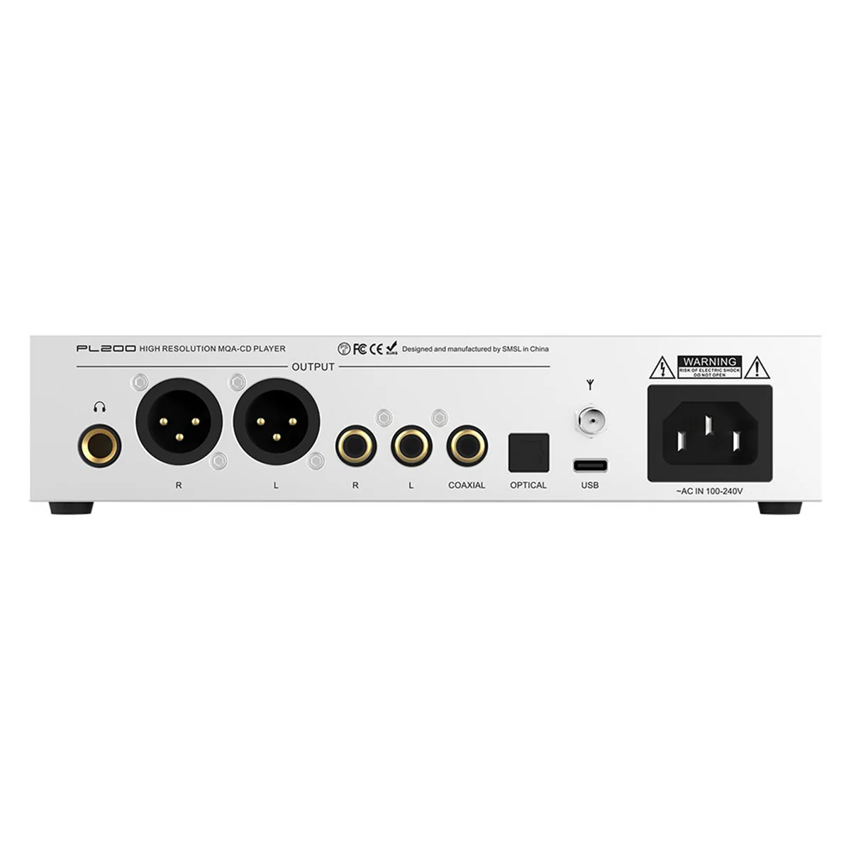 SMSL Audio PL200 Hi-Res CD Player - GreshamTech