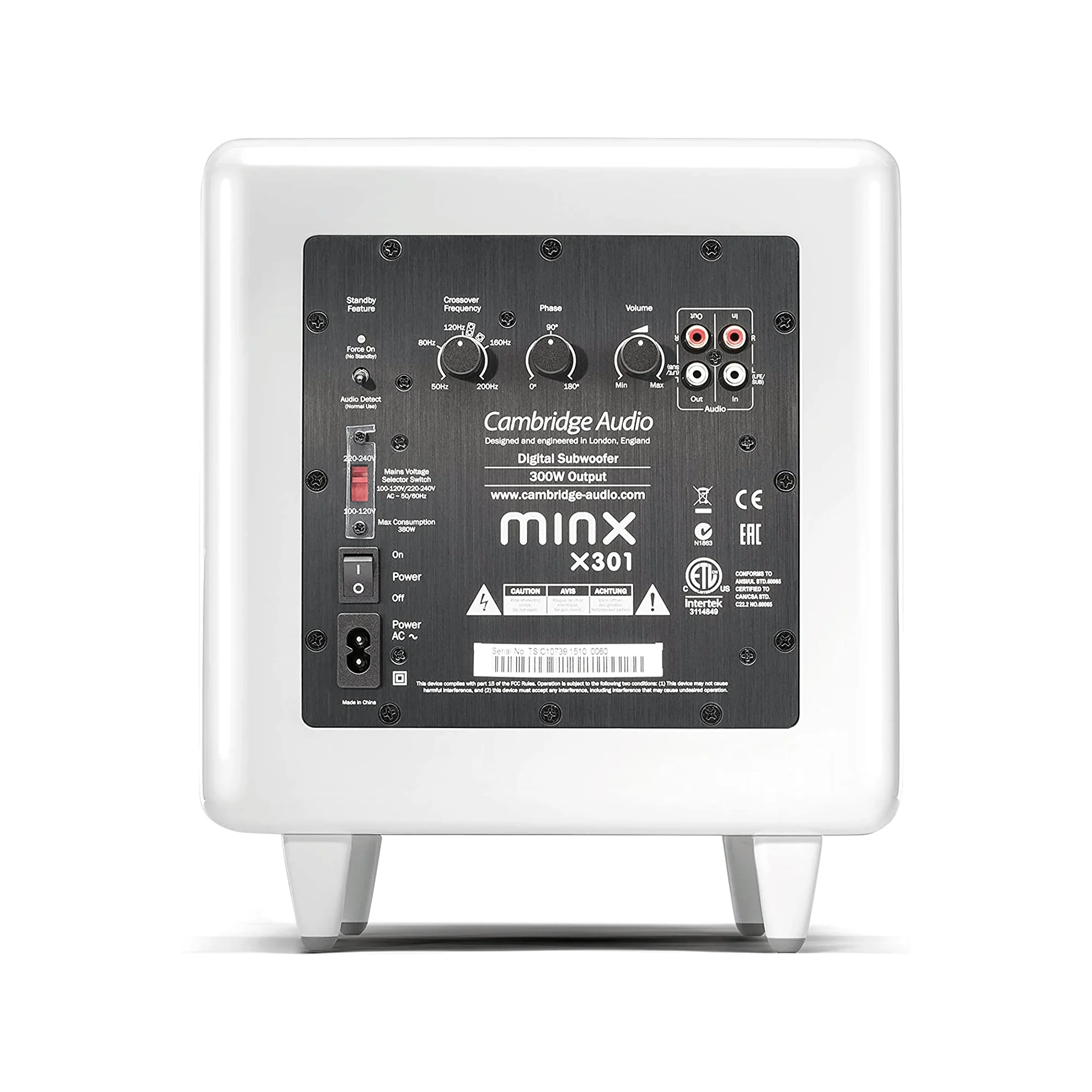 Cambridge Audio X301 Subwoofer - GreshamTech