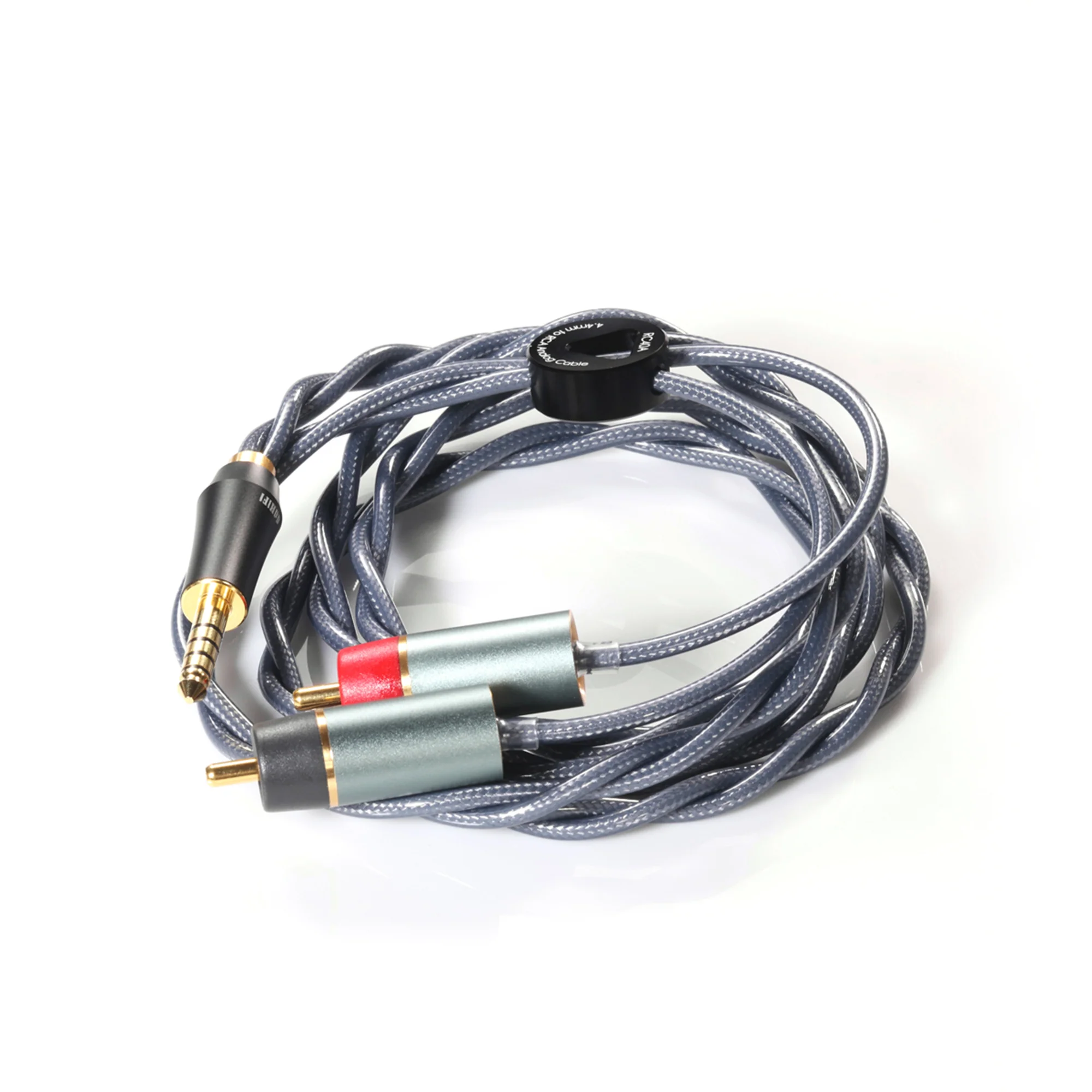 ddHiFi RC Series Shielded Silver RCA Interconnect Cable - GreshamTech