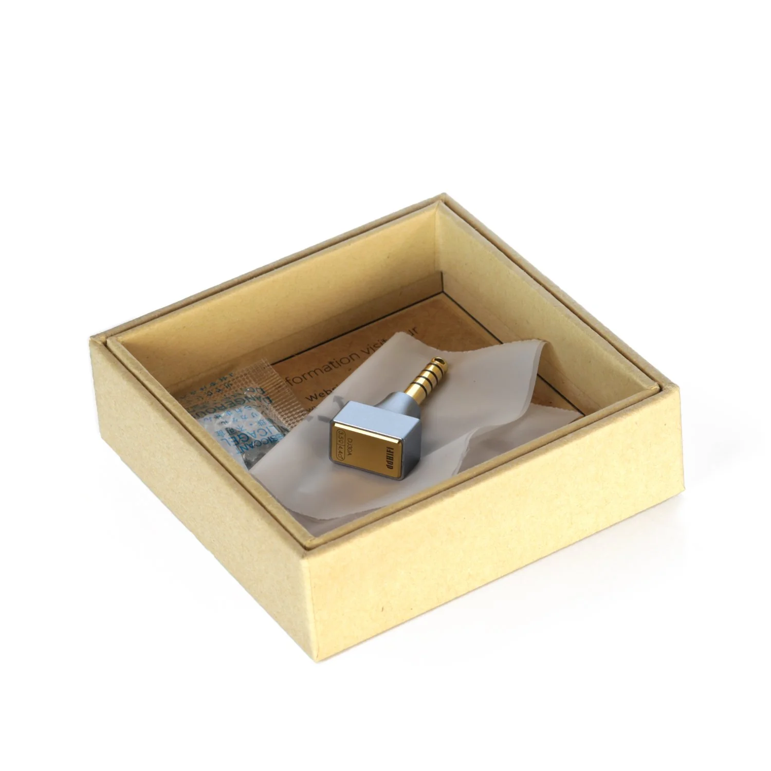 ddHiFi DJ30A 2021 4.4mm Male to 3.5mm Female Adapter - GreshamTech