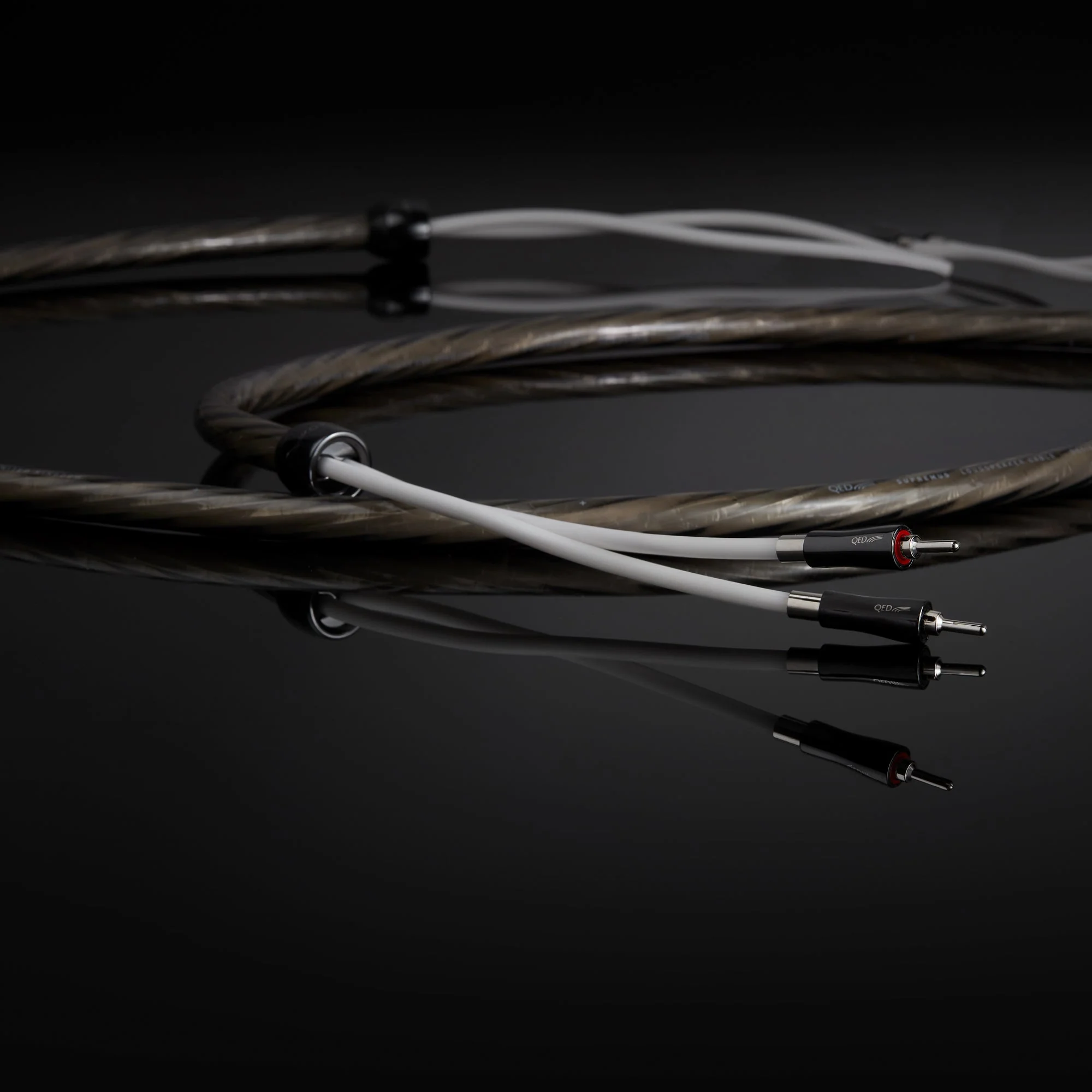 QED Supremus Zr Speaker Cable Banana Pair - GreshamTech