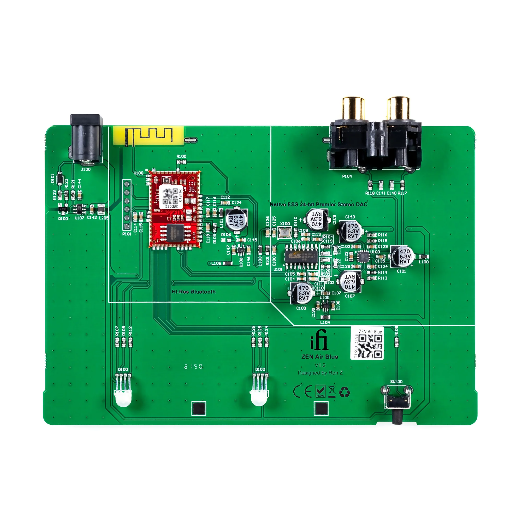 iFi audio ZEN Air Blue Bluetooth DAC - GreshamTech