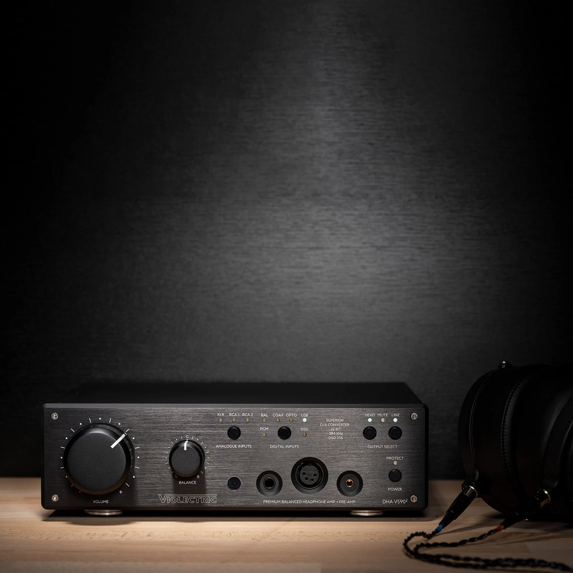 Violectric DHA V590² Balanced Headphone Amplifier & DAC - GreshamTech