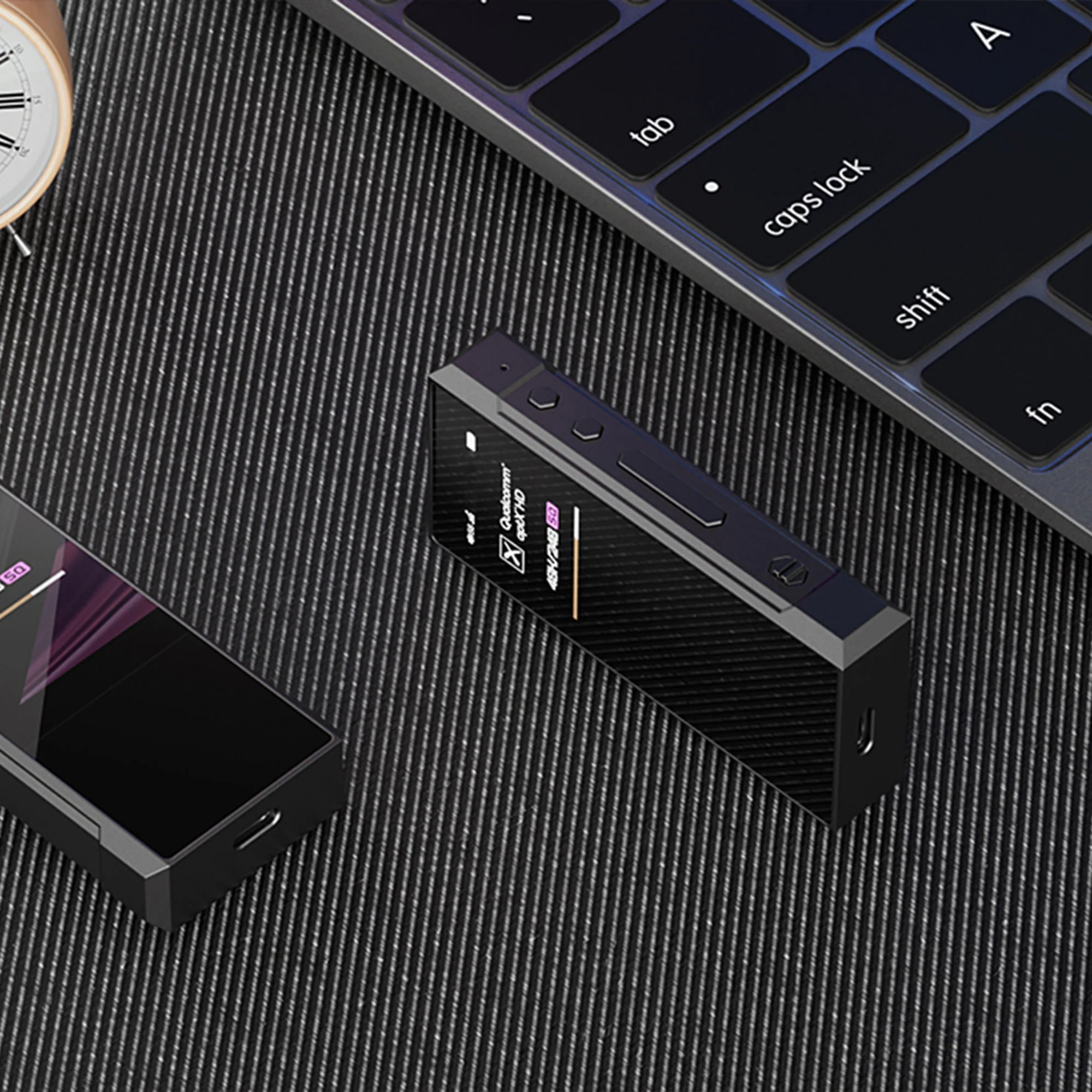 FiiO BTR7 Bluetooth DAC & Headphone Amplifier Black - GreshamTech