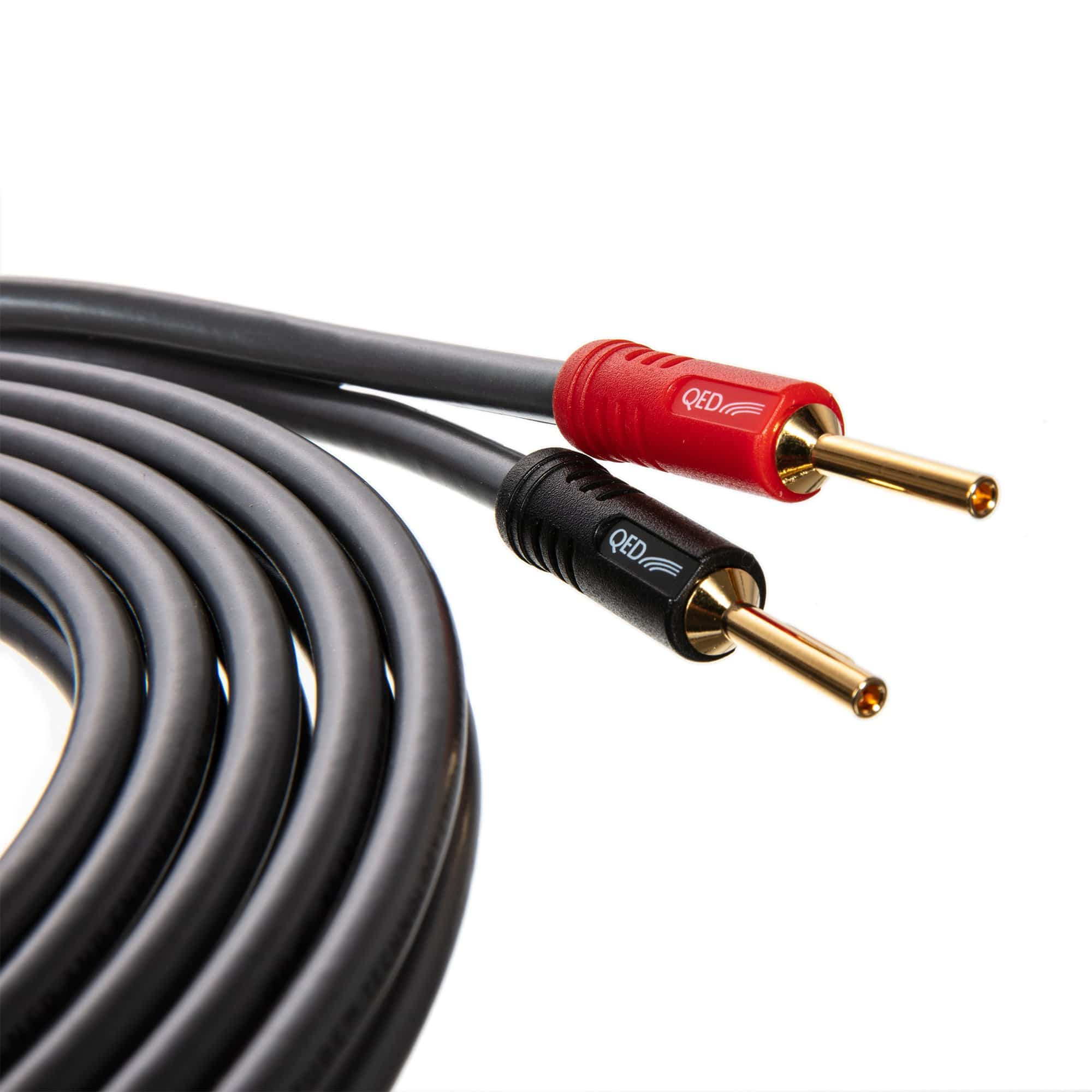 QED XT40i Speaker Cable Banana to Banana Pair - GreshamTech