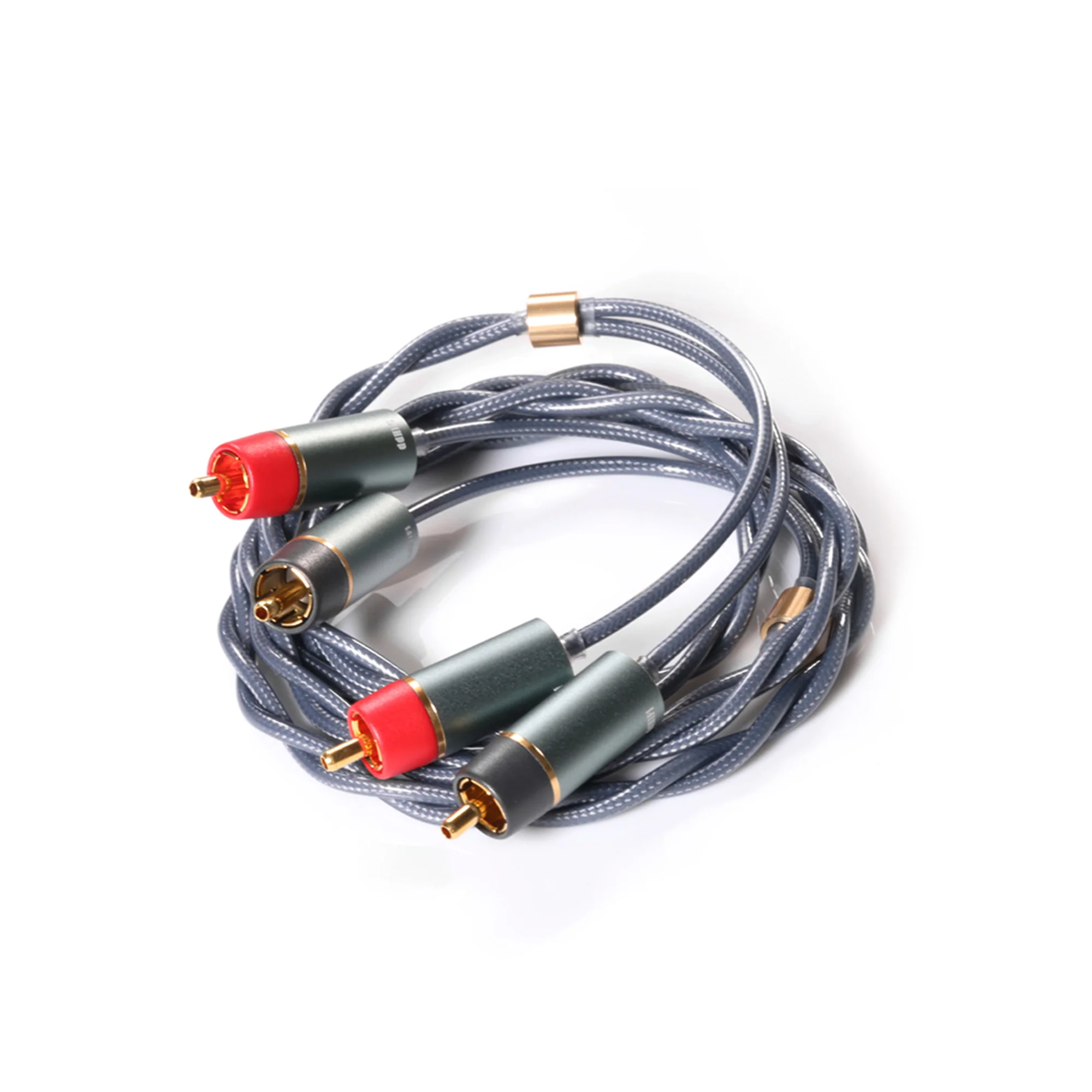 ddHiFi RC Series Shielded Silver RCA Interconnect Cable - GreshamTech