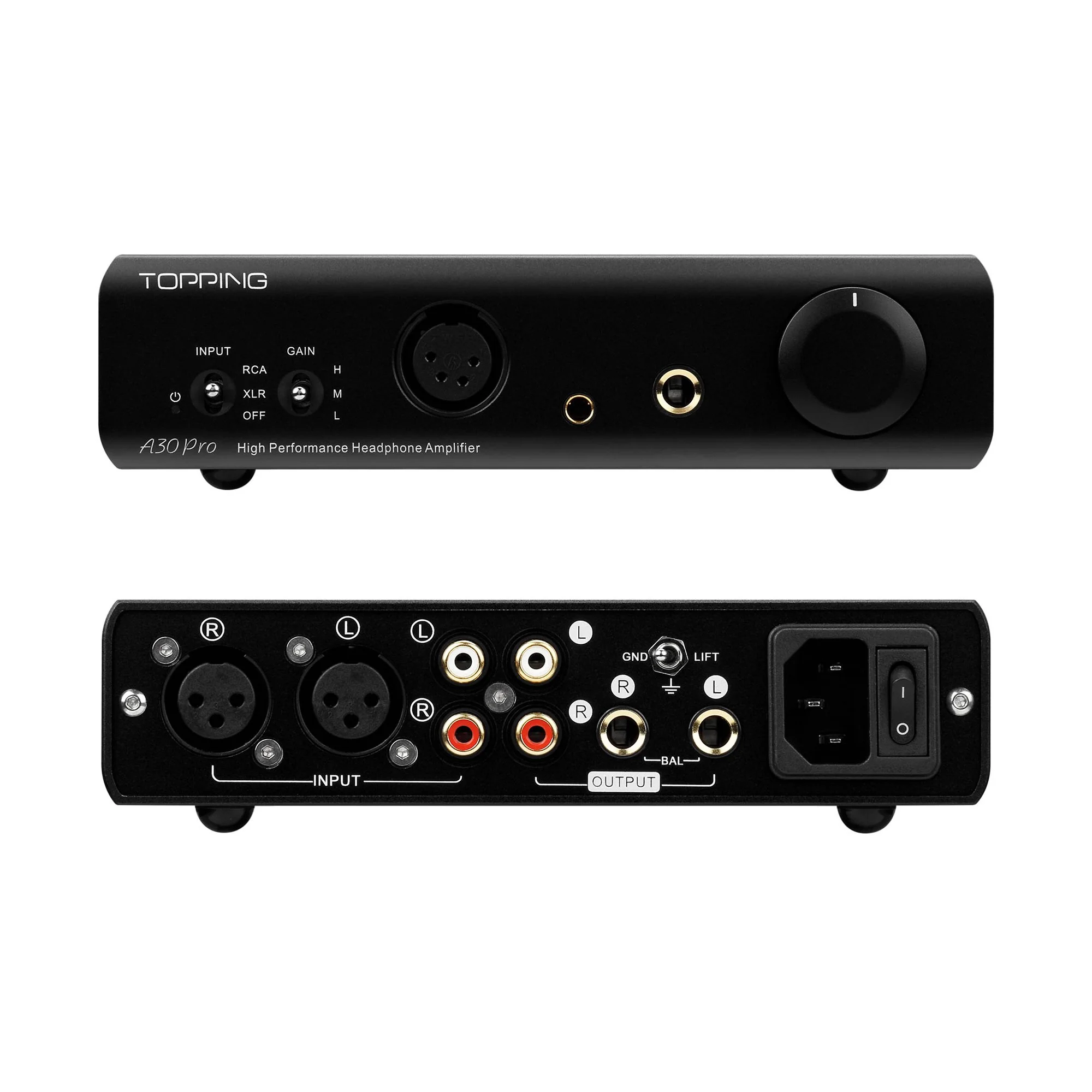 Topping A30Pro Balanced Headphone Amplifier - GreshamTech