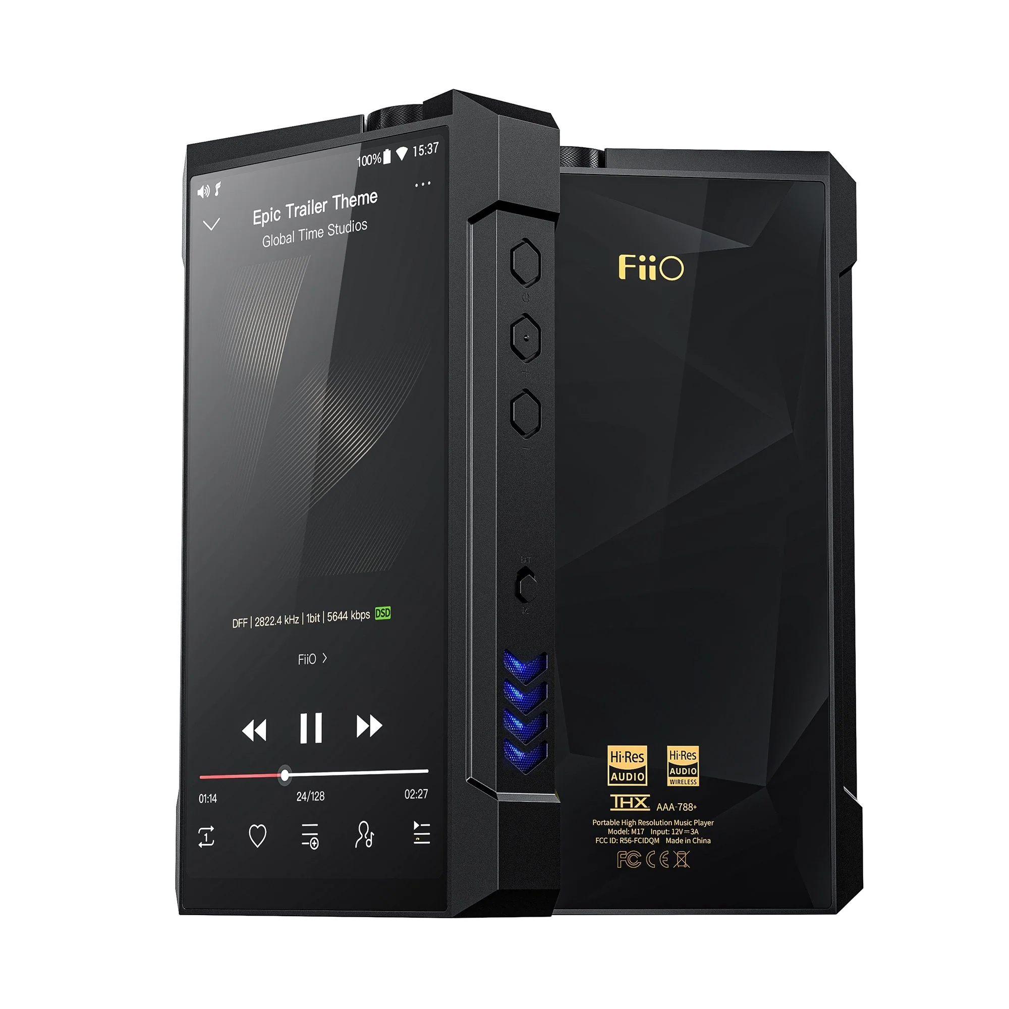 FiiO M17 Portable High-Resolution Audio Player - GreshamTech