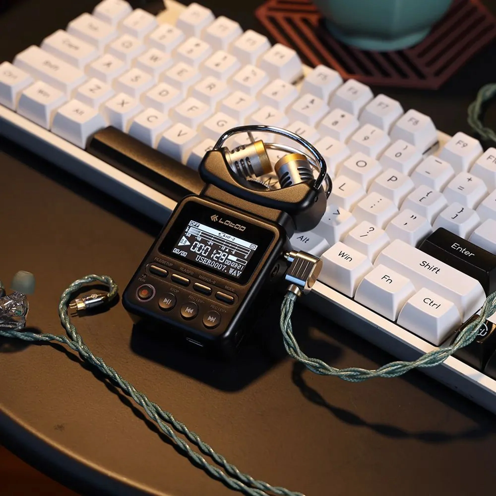 ddHiFi BC125A (Air Ocean) Air Series OCC Earphone Upgrade Cable - GreshamTech