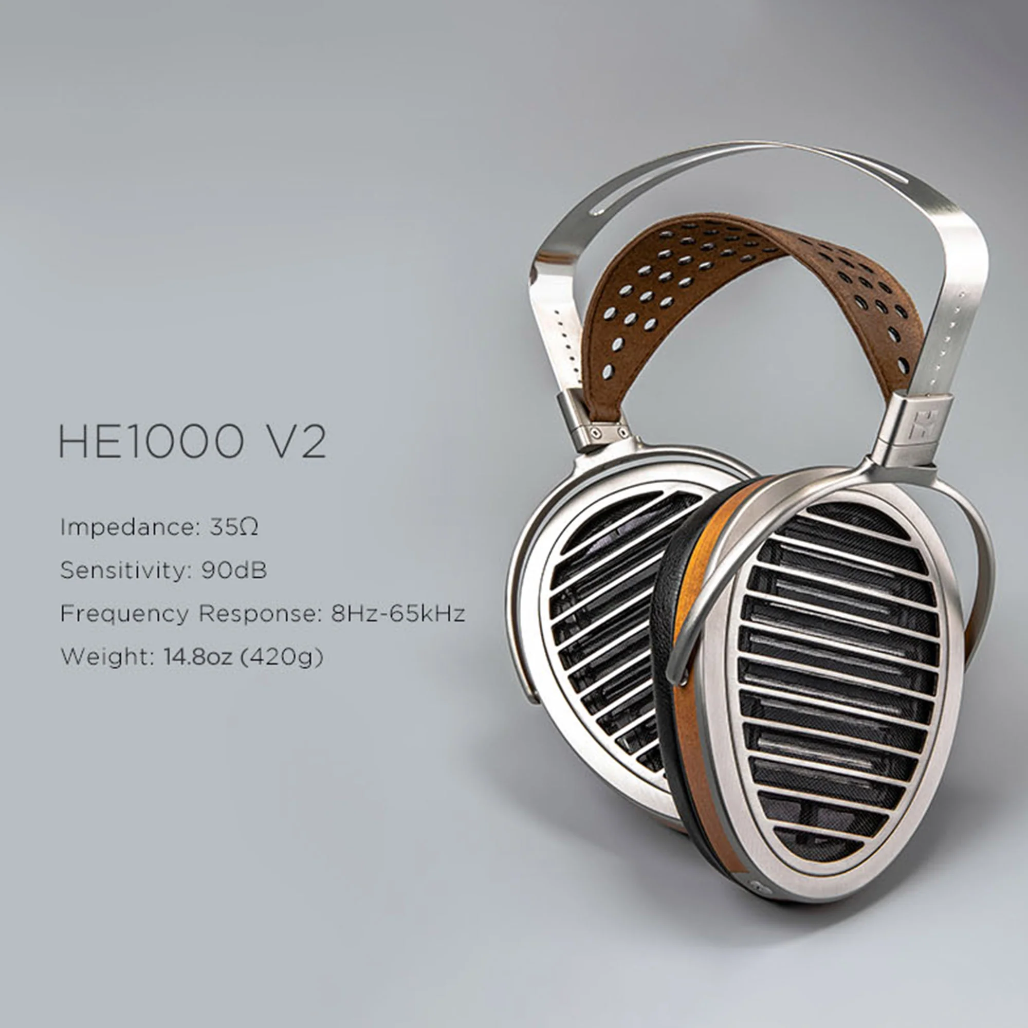 HiFiMAN HE-1000 V2 Stealth Open Back Planar Magnetic Headphones - GreshamTech
