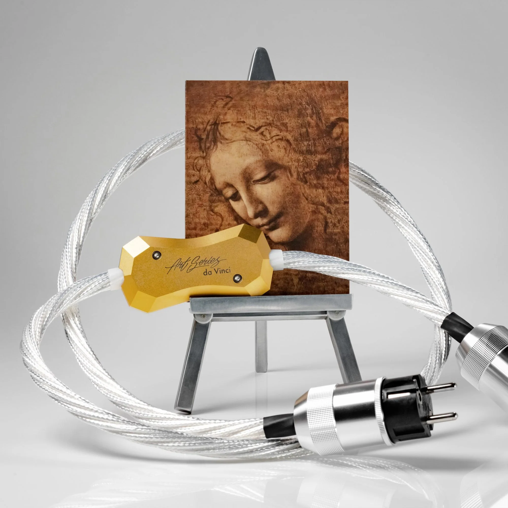 Crystal Cable Art Series Da Vinci Power Cable - GreshamTech