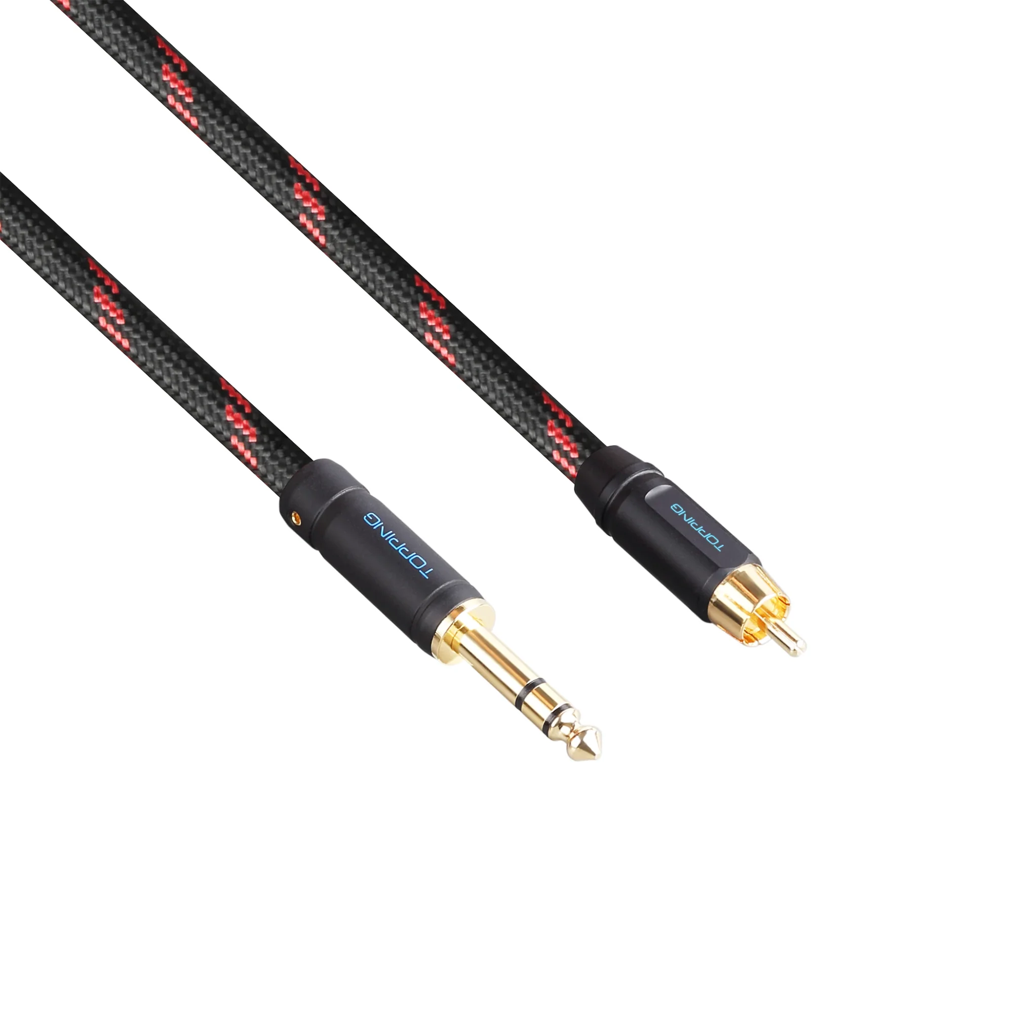 Topping TCRT1-25 RCA to TRS Cable 25cm - GreshamTech