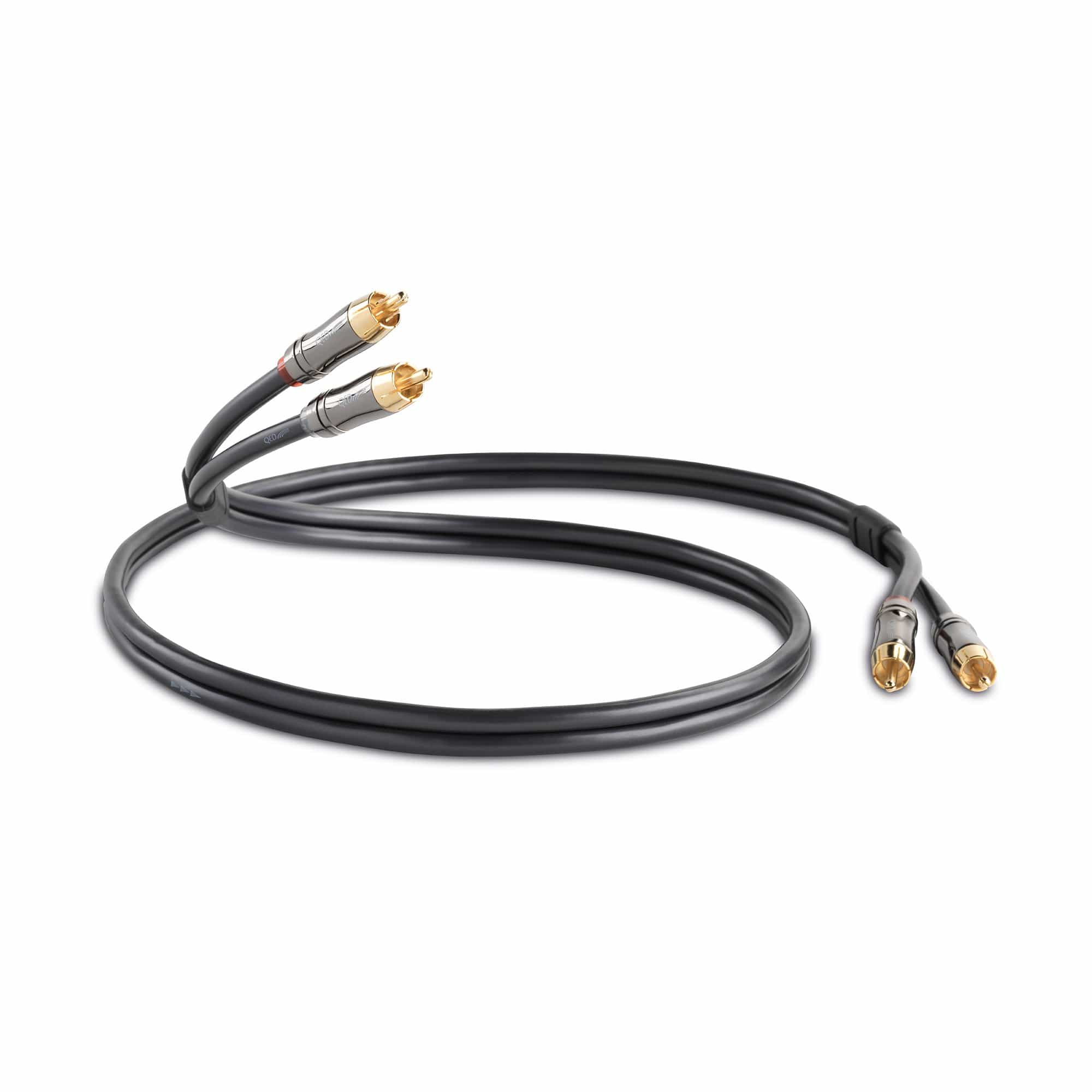 QED Performance Audio Graphite RCA to RCA Interconnect Pair - GreshamTech