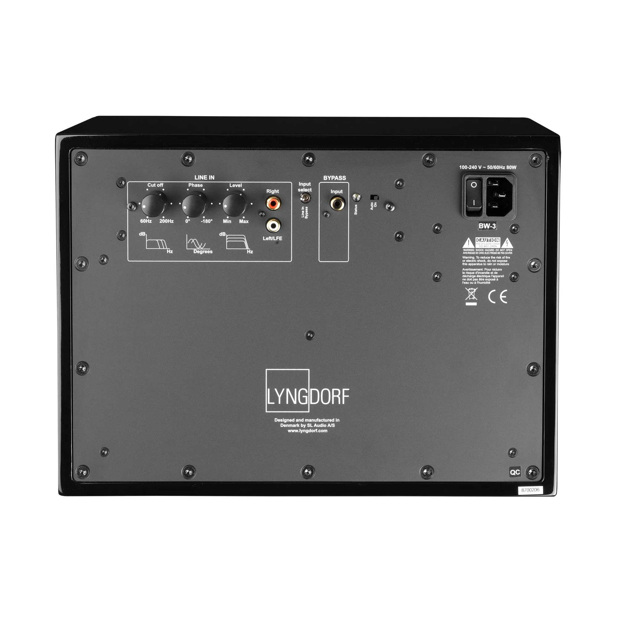 Lyngdorf BW-3 Subwoofer - GreshamTech