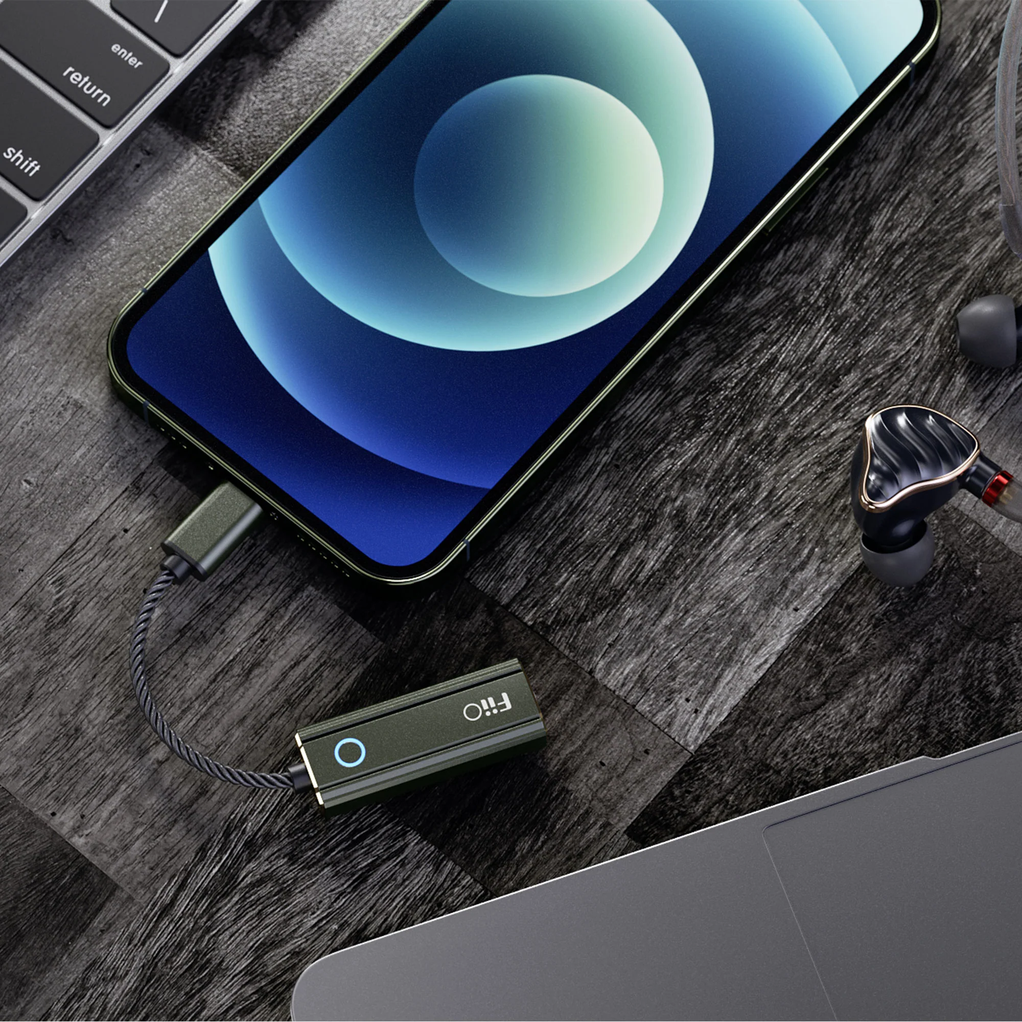 FiiO KA1 Lightning USB DAC & Headphone Amplfier - GreshamTech