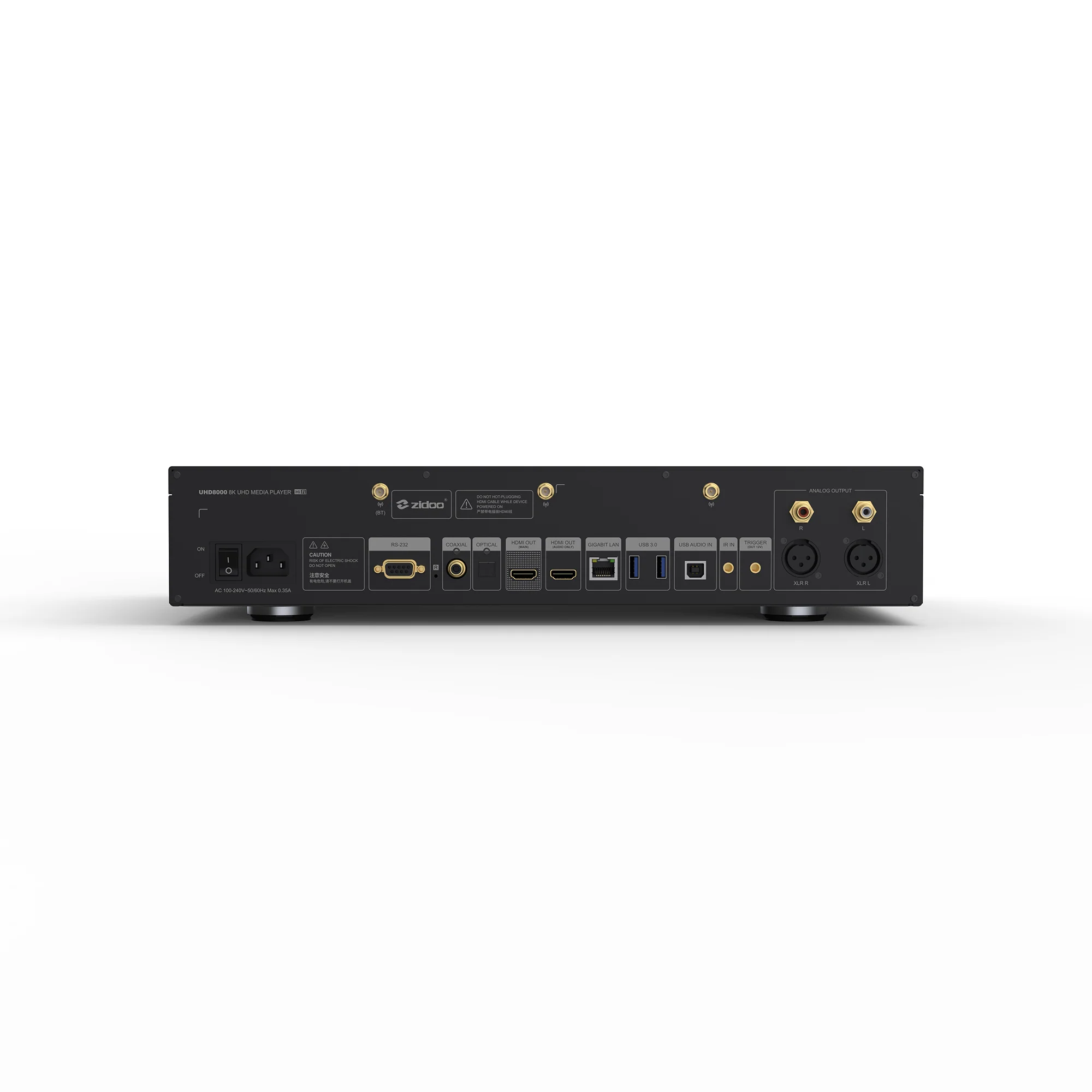 ZIDOO UHD8000 HDD Media Player - GreshamTech