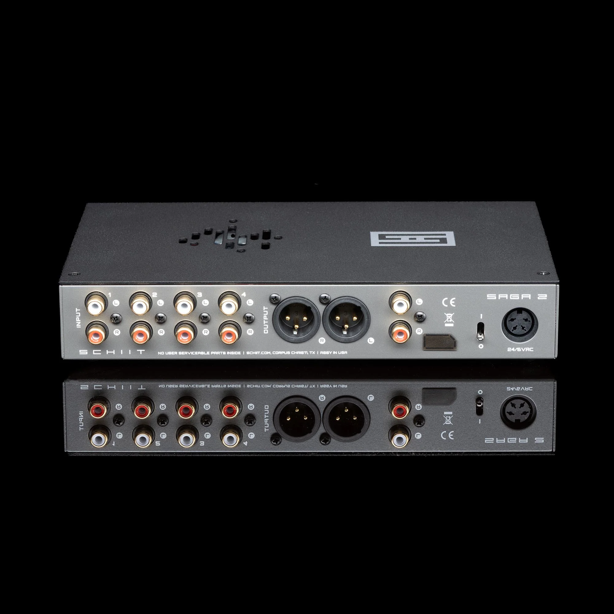 Schiit Audio Saga 2F Black Preamplifier - GreshamTech