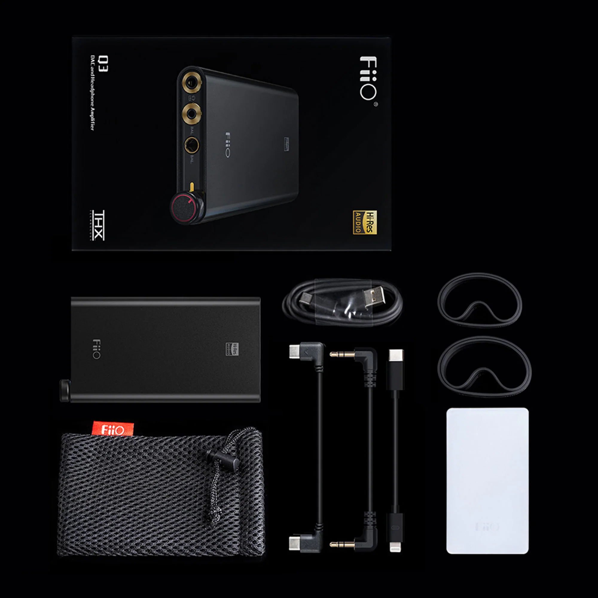 FiiO Q3 MQA DAC & Headphone Amplifier - GreshamTech