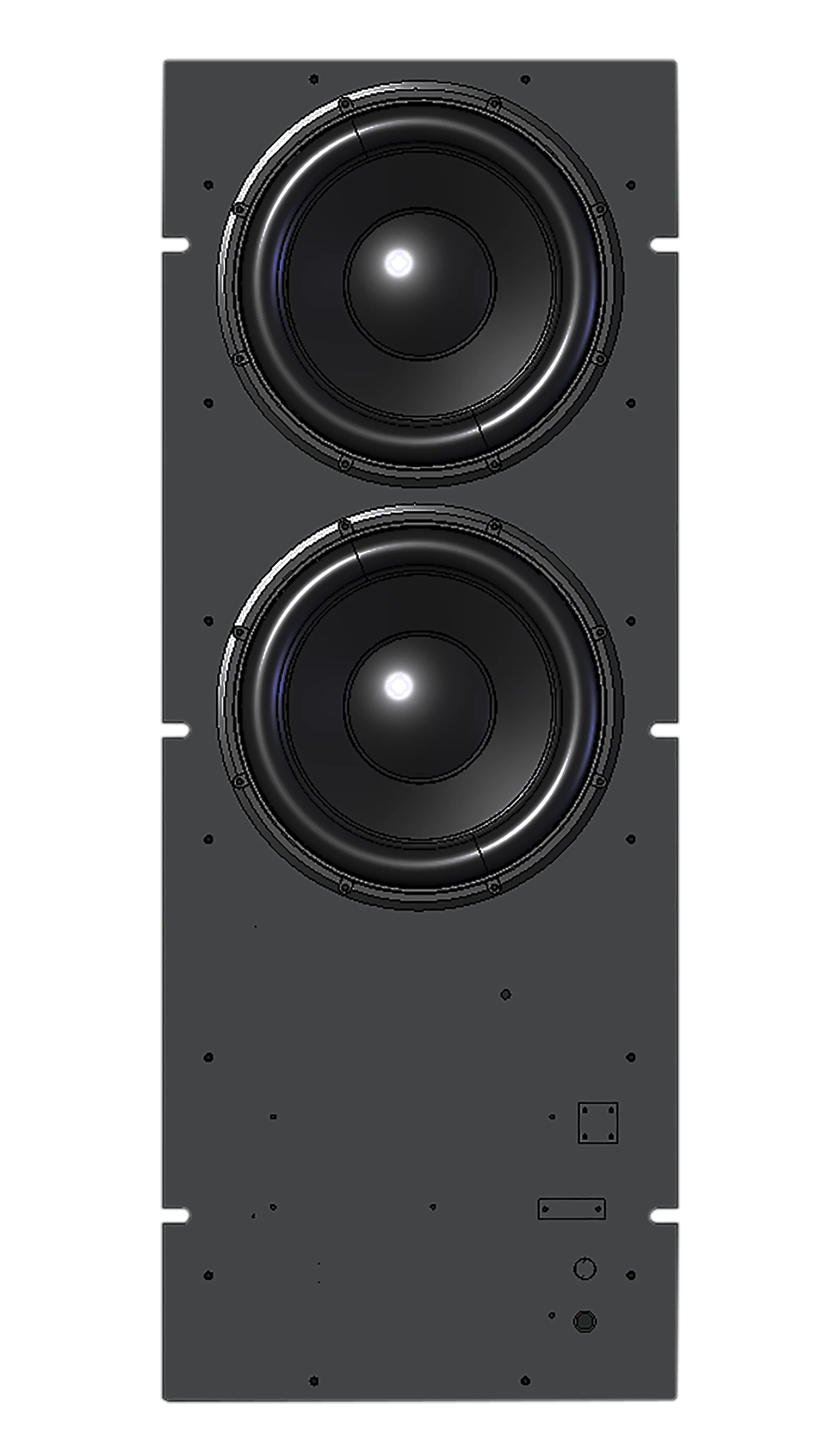 Goldmund LOGOS SUBWALL MK2 Active Wall Subwoofer - GreshamTech