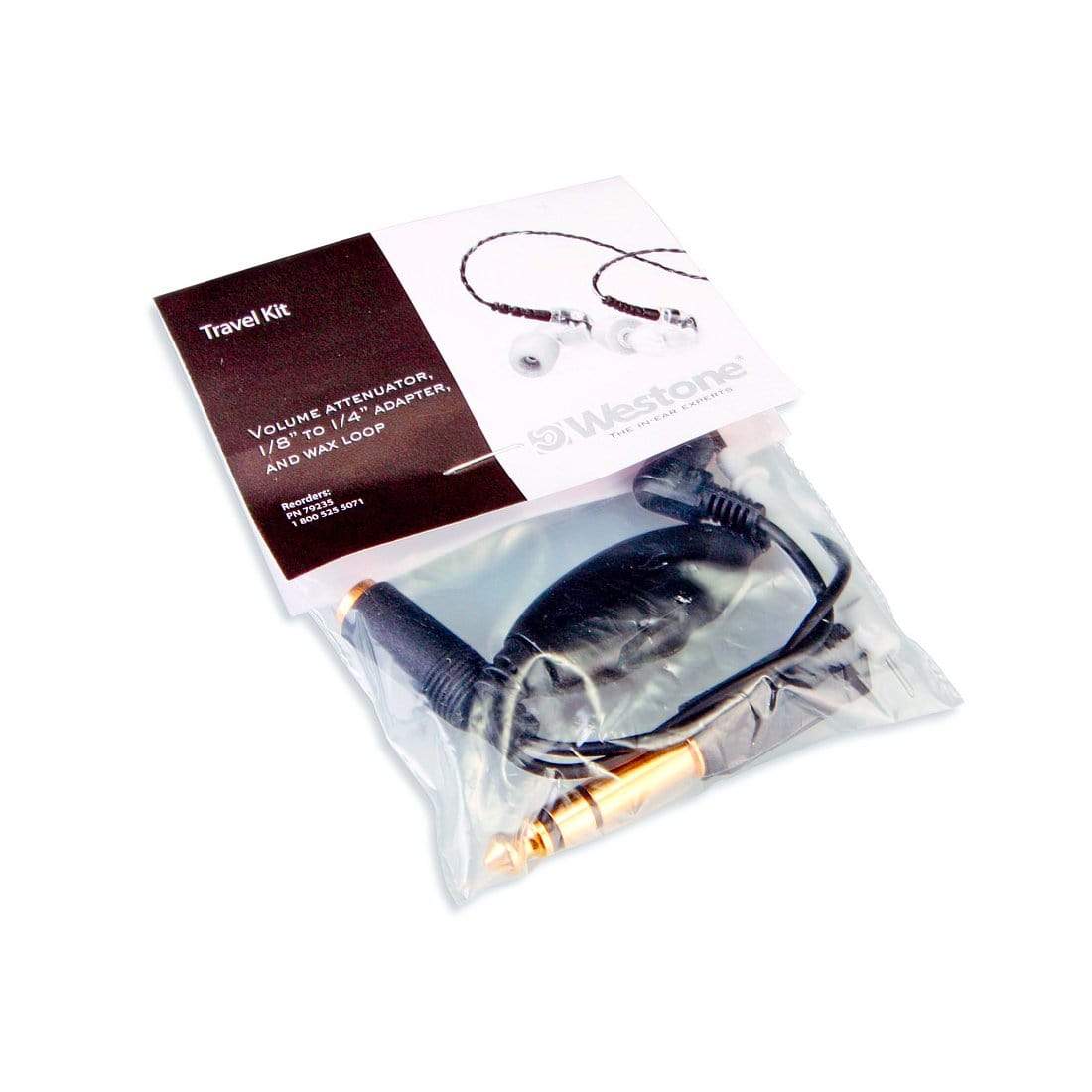 Westone Audio Travel Kit with Volume Control - GreshamTech