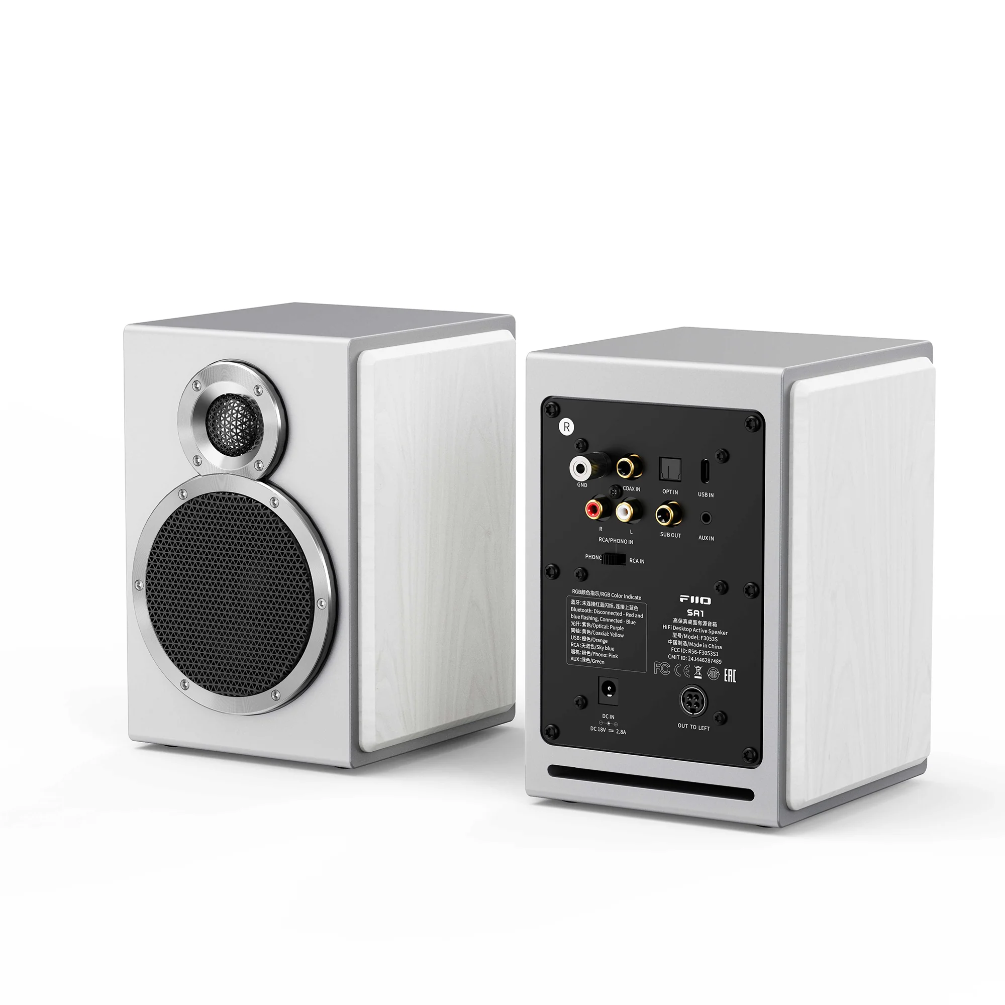 FiiO SA1 Active Desktop Speakers - GreshamTech