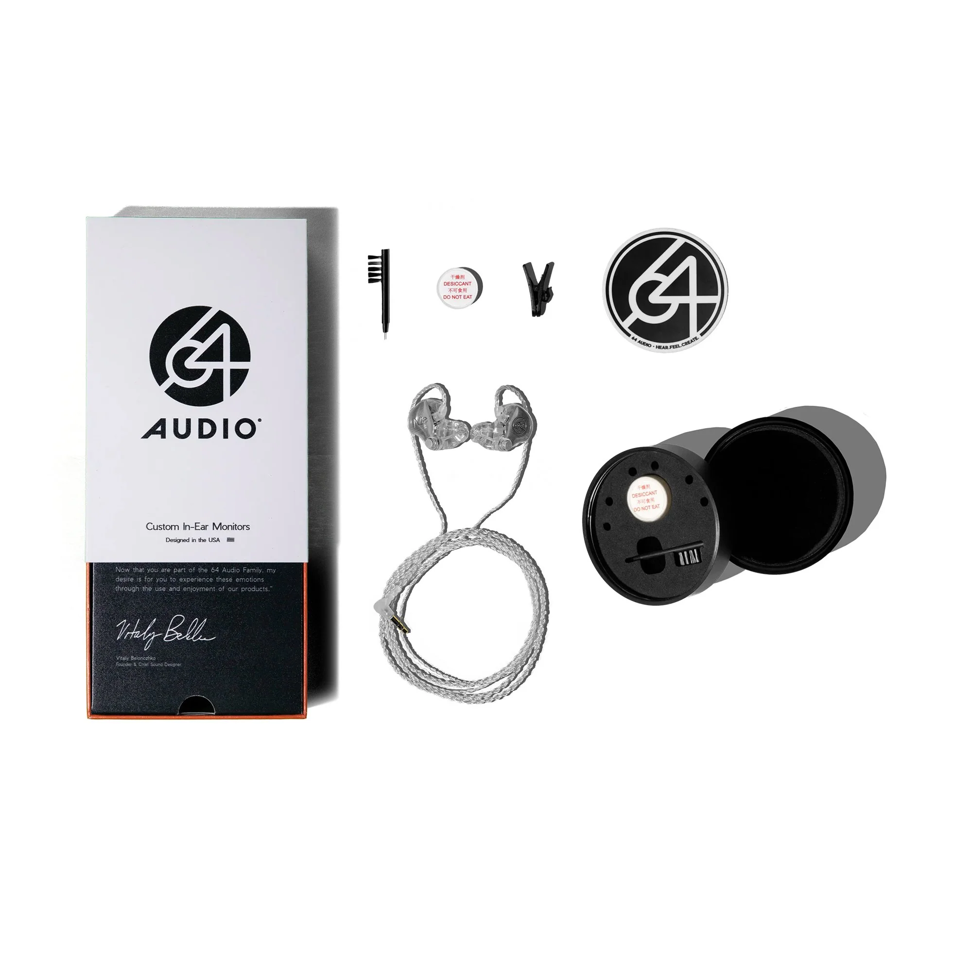 64 Audio A2e Custom In-Ear Earphones - GreshamTech