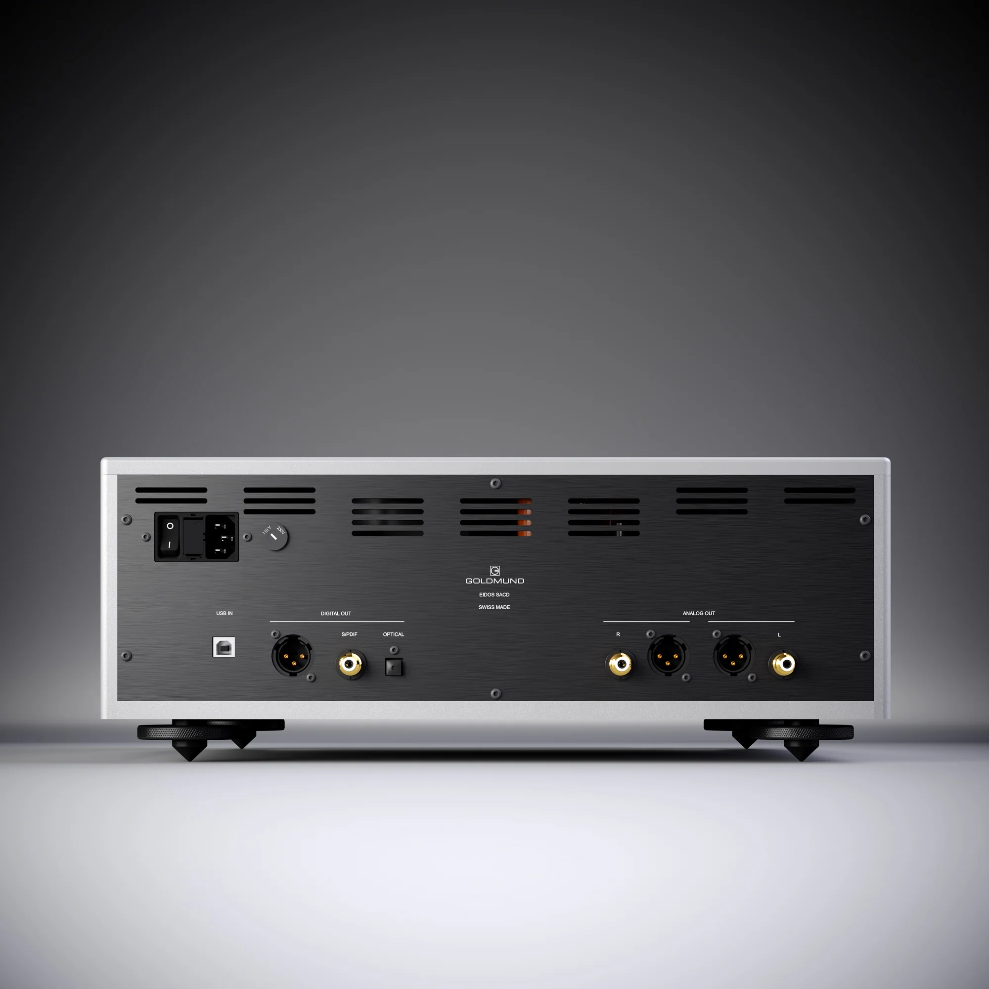 Goldmund EIDOS SACD COMPACT SACD Player - GreshamTech