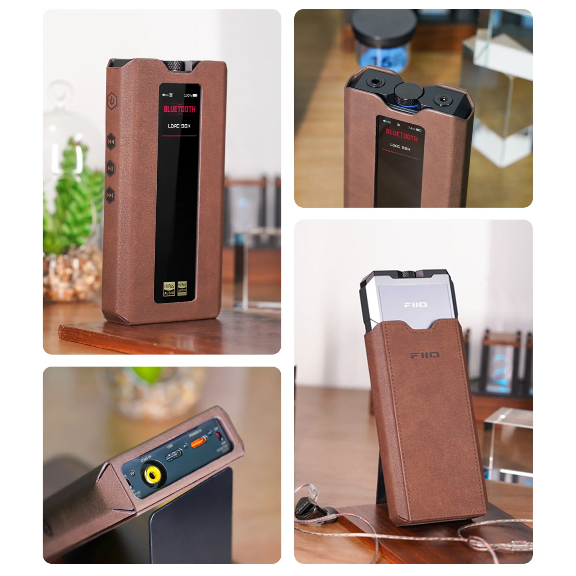 FiiO SK-Q15 Leather Case for Q15 - GreshamTech