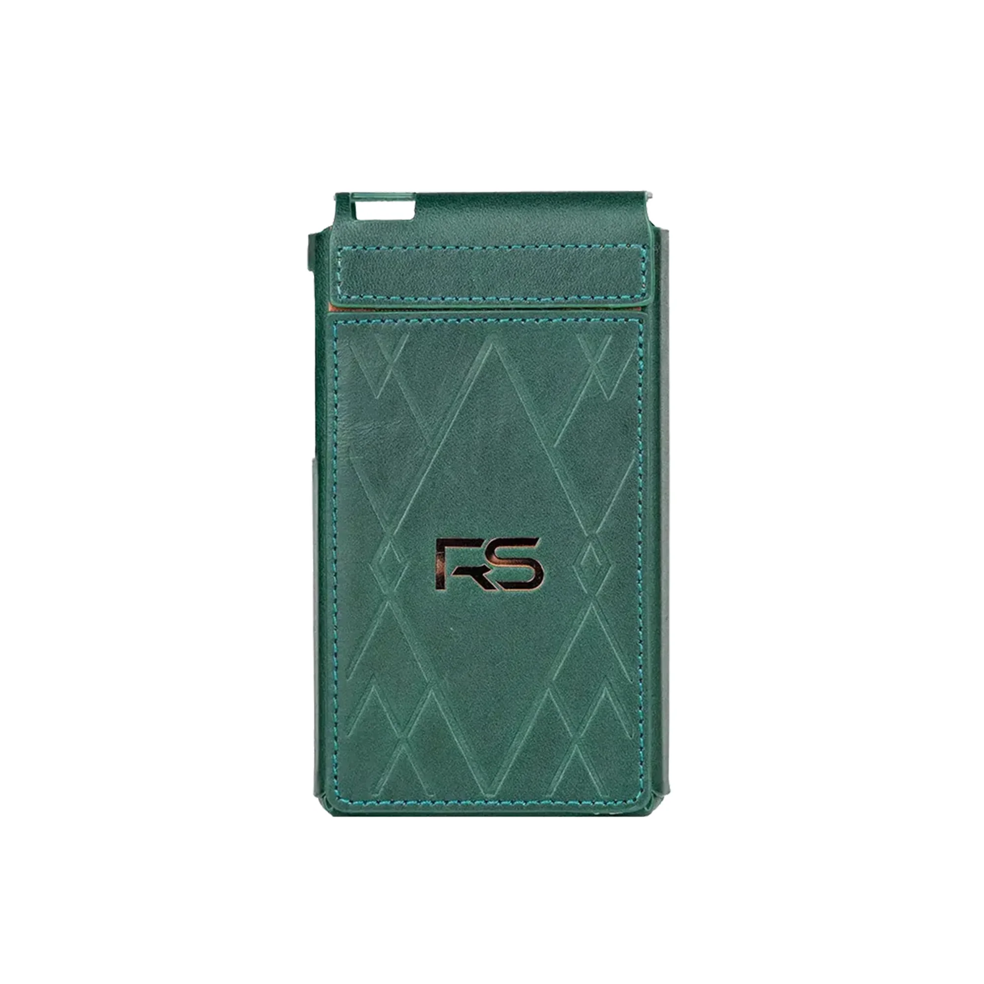 HiBy RS6 Green Leather Case - GreshamTech