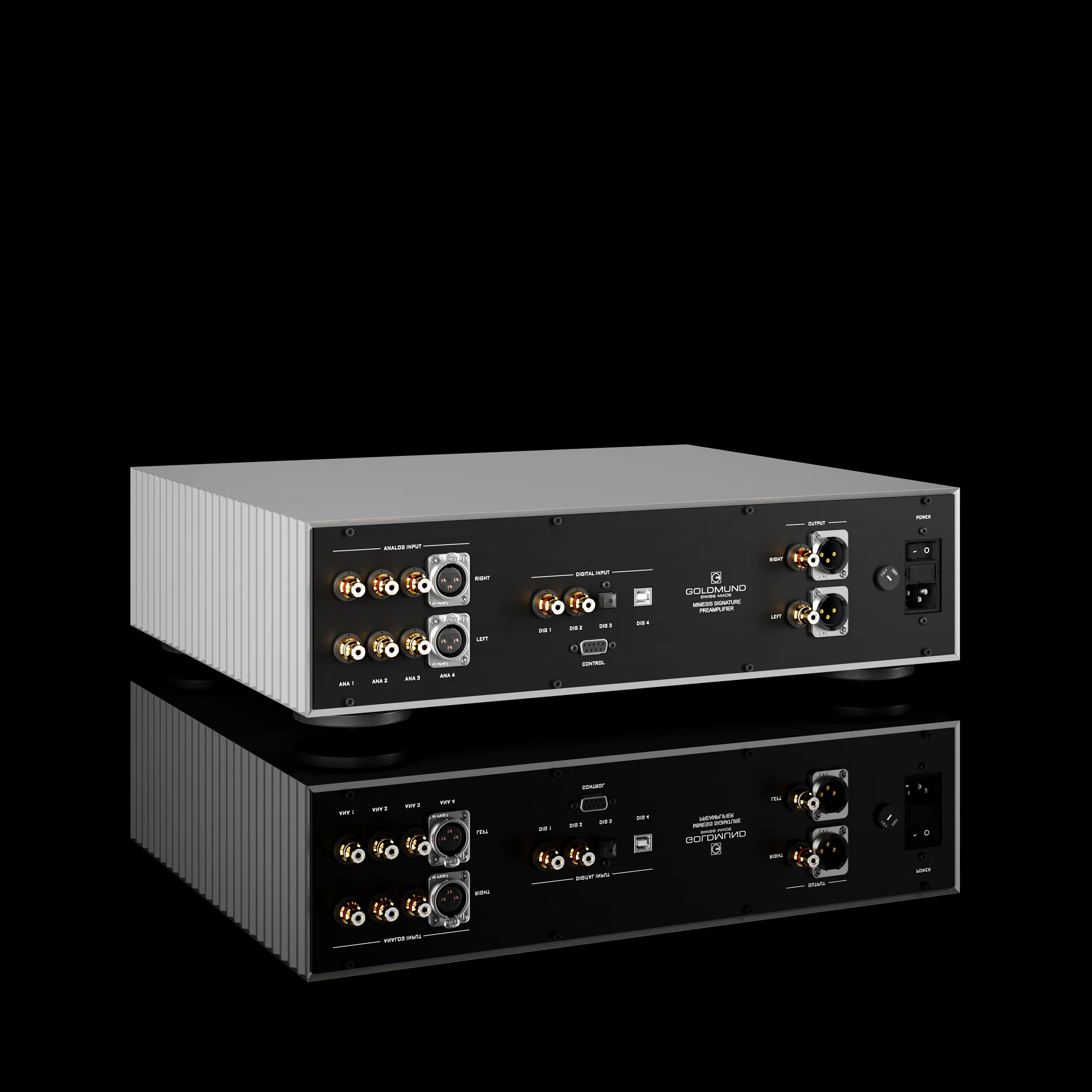 Goldmund MIMESIS SIGNATURE Digital / Analog Pre Amplifier - GreshamTech