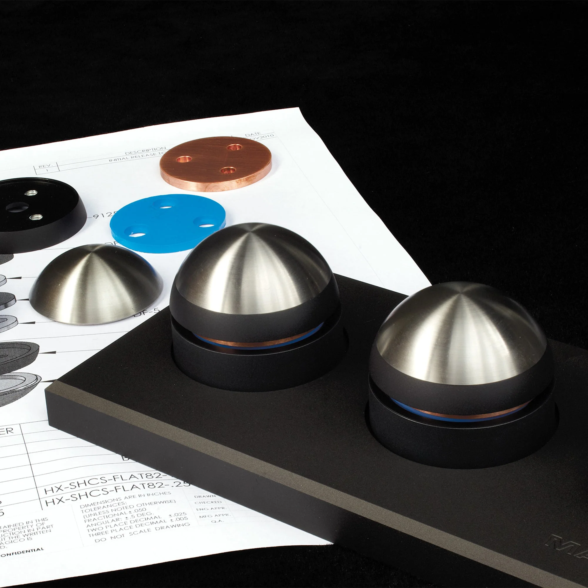 Magico QPod Isolation Feet - GreshamTech