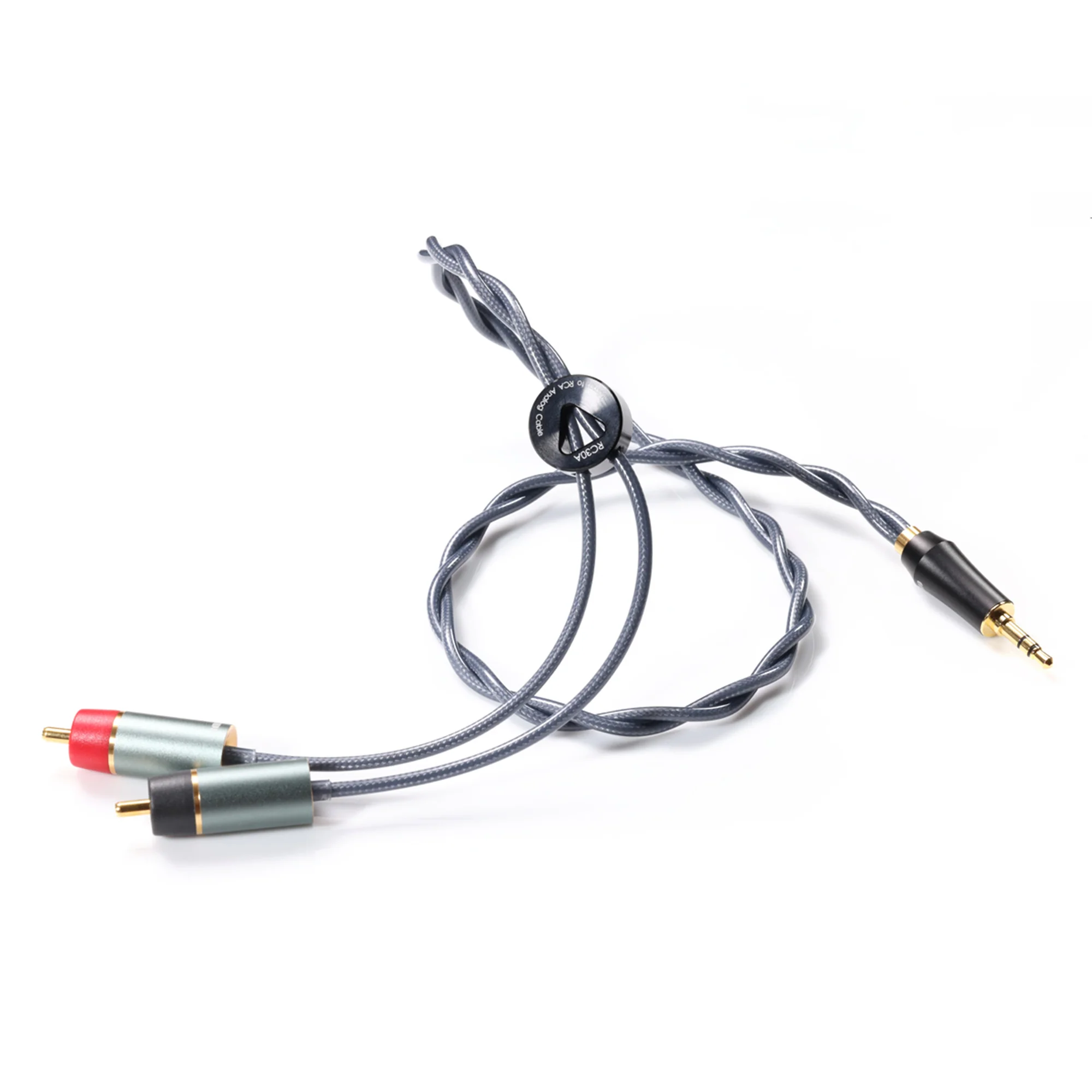 ddHiFi RC Series Shielded Silver RCA Interconnect Cable - GreshamTech