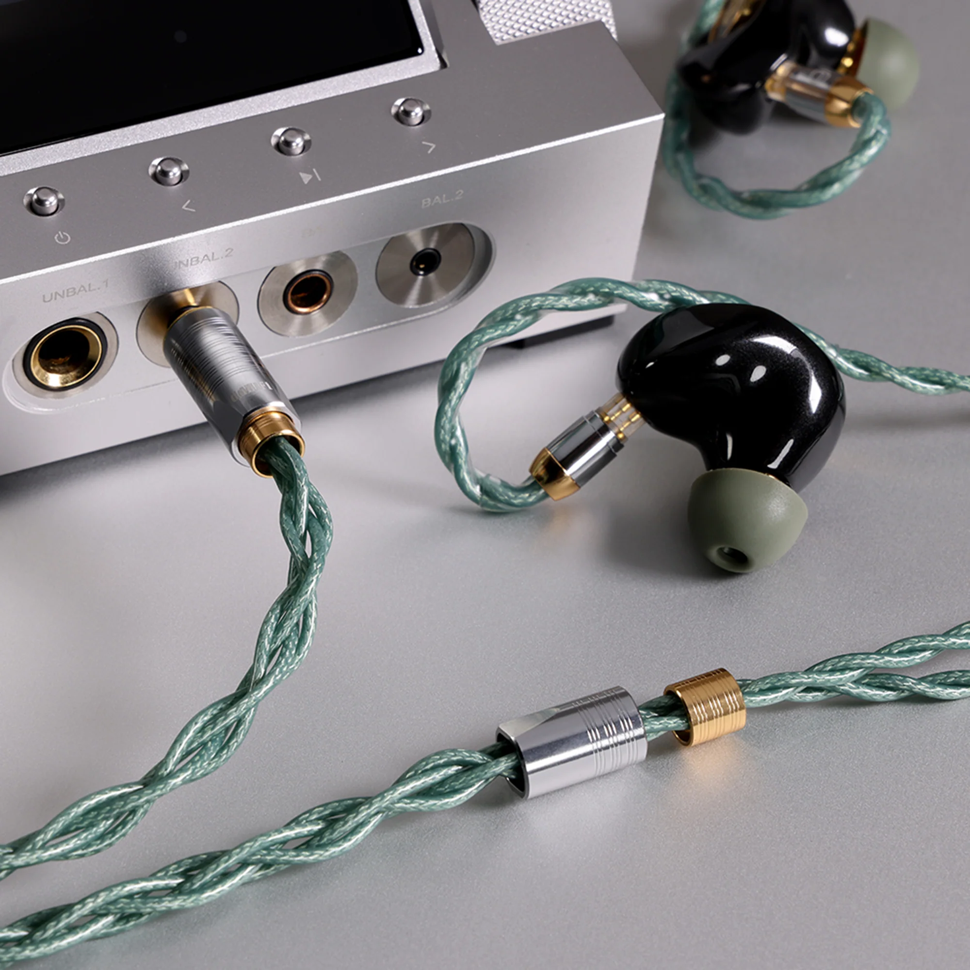 ddHiFi BC125A (Air Ocean) Air Series OCC Earphone Upgrade Cable - GreshamTech