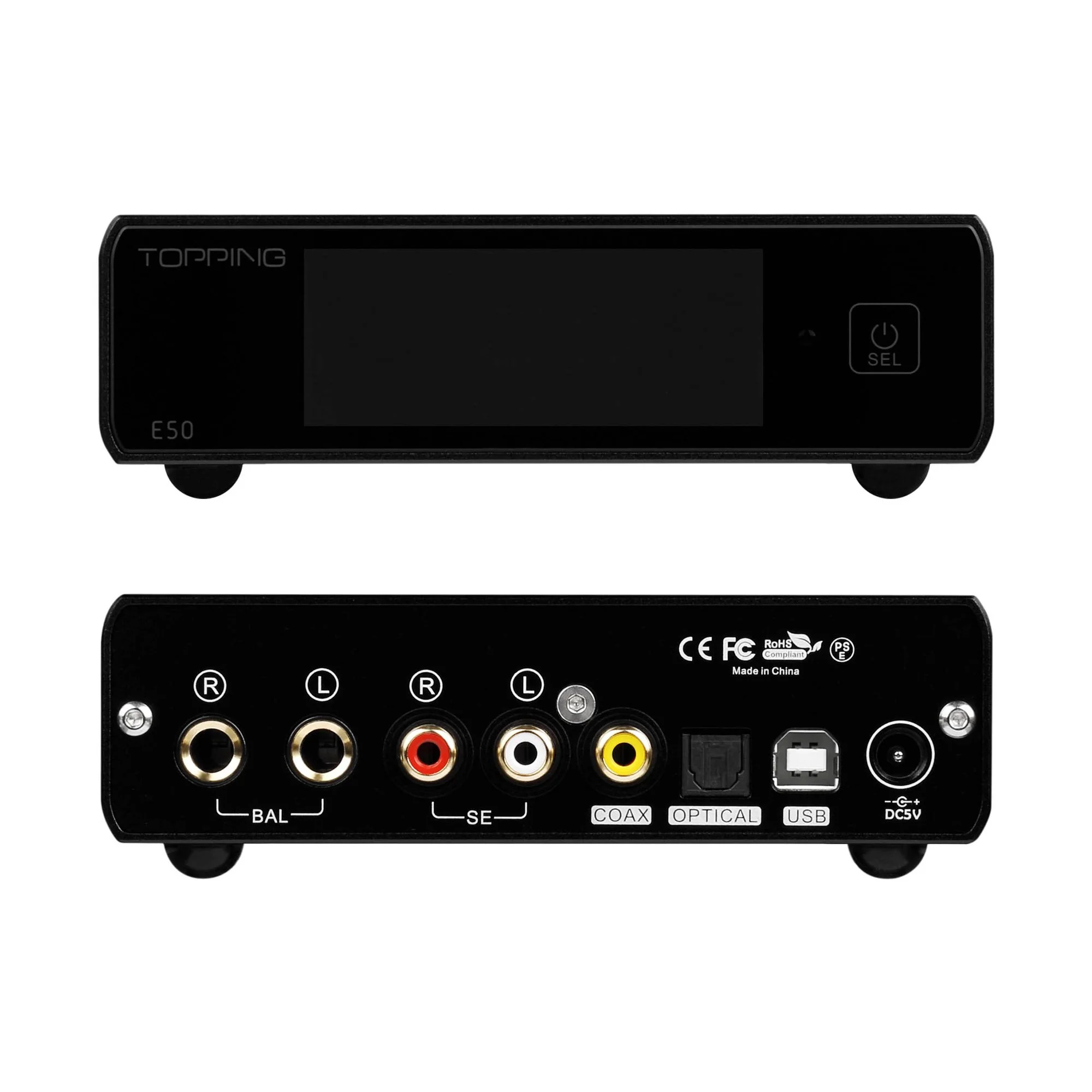 Topping E50 Desktop USB DAC - GreshamTech