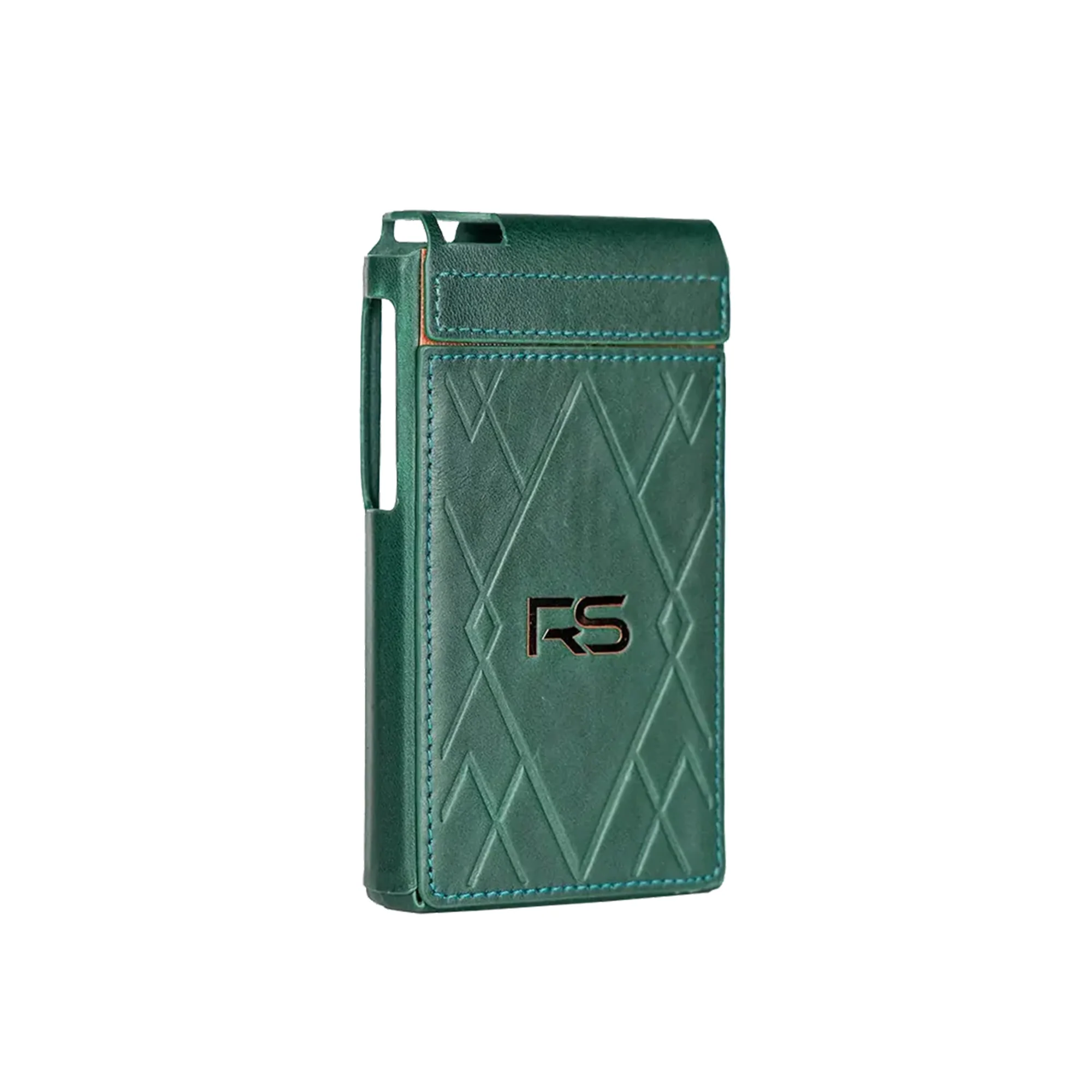 HiBy RS6 Green Leather Case - GreshamTech