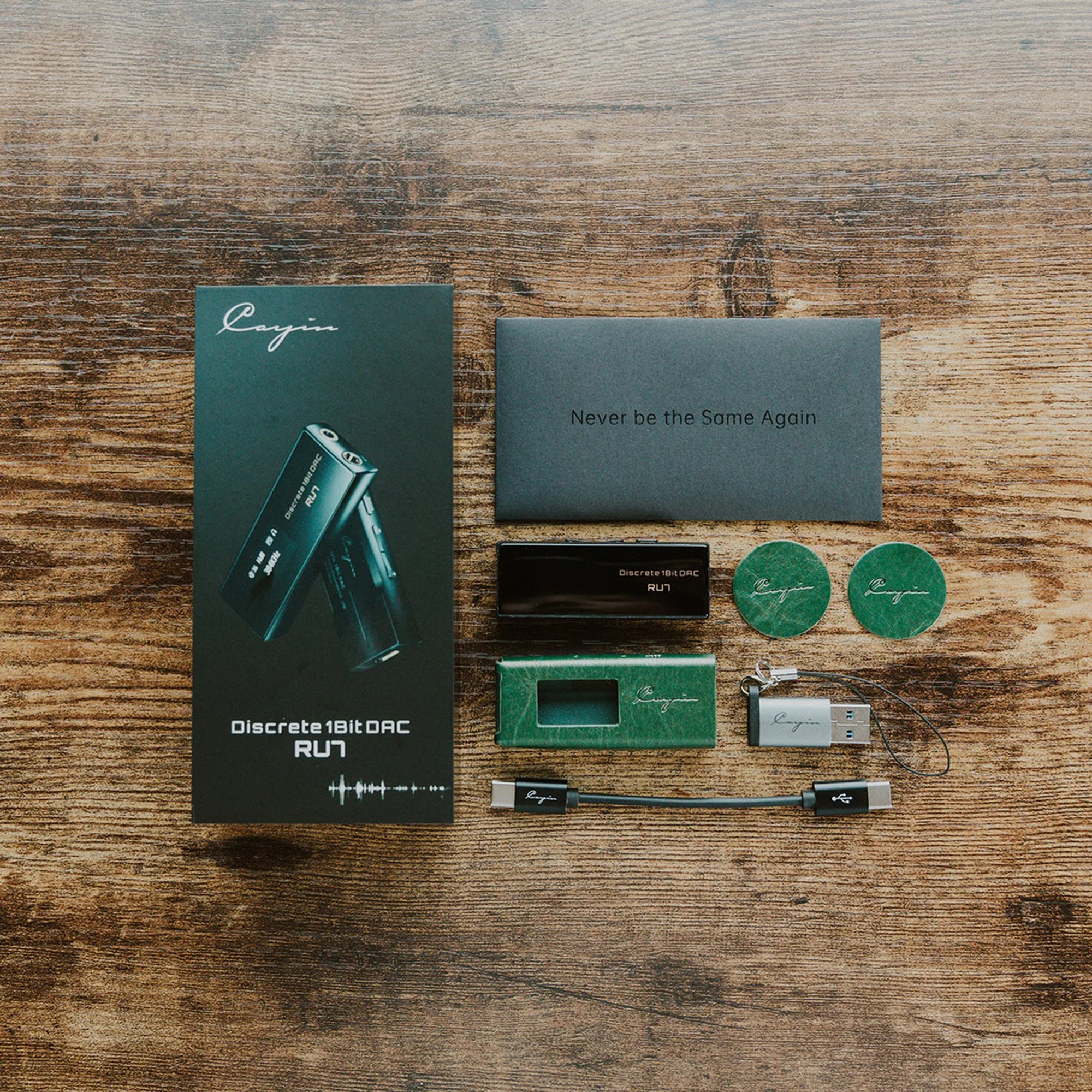 Cayin RU7 Discrete 1-bit USB DAC Headphone Amplifier - GreshamTech