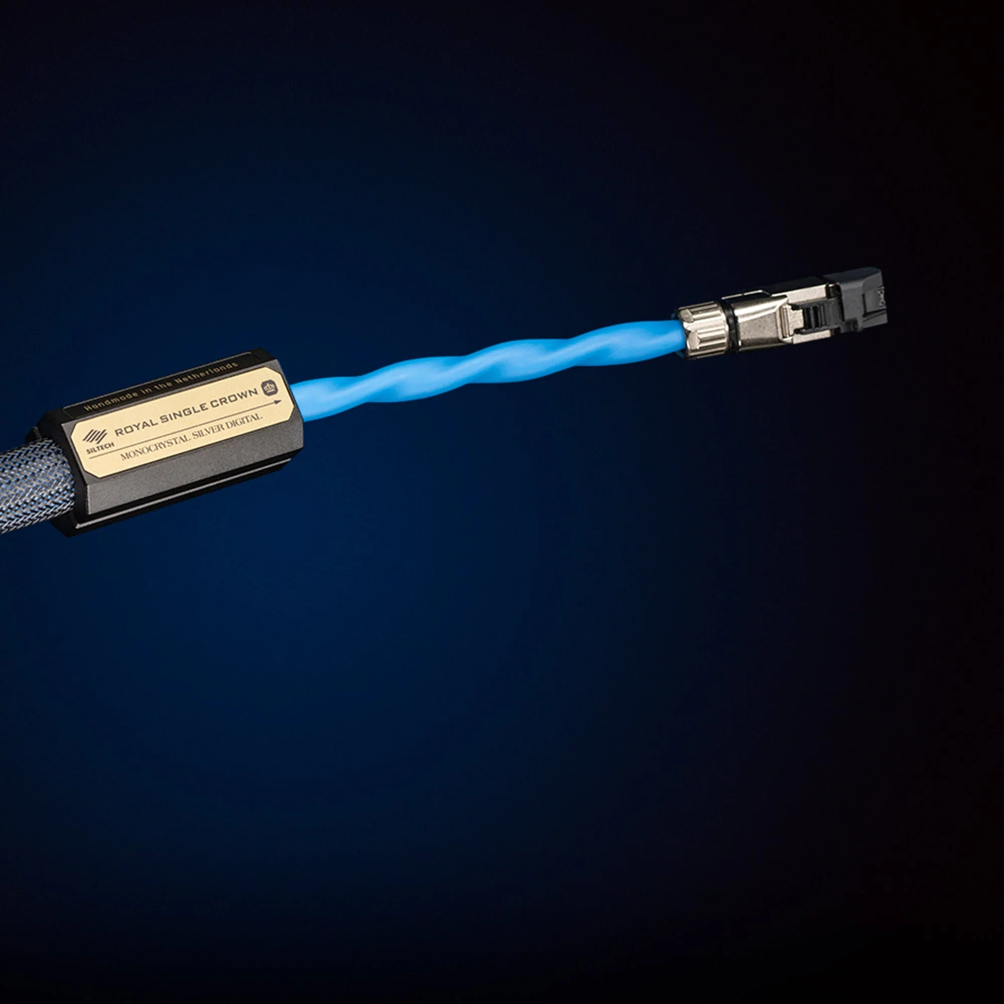Siltech Royal Single Crown Network Cable - GreshamTech