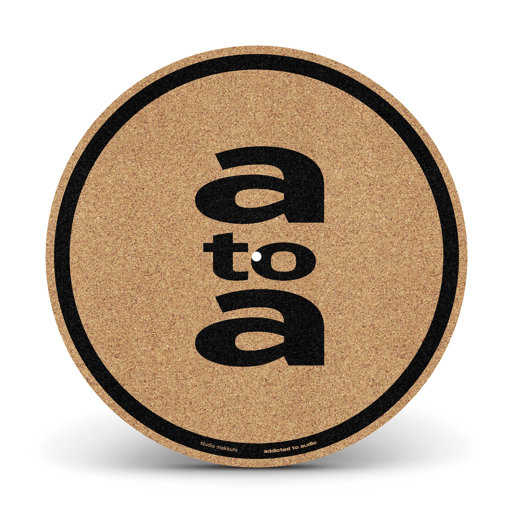 Studio Makkuro Fine Grain Portugese Cork Turntable Mats 12 4.5mm Thick - GreshamTech