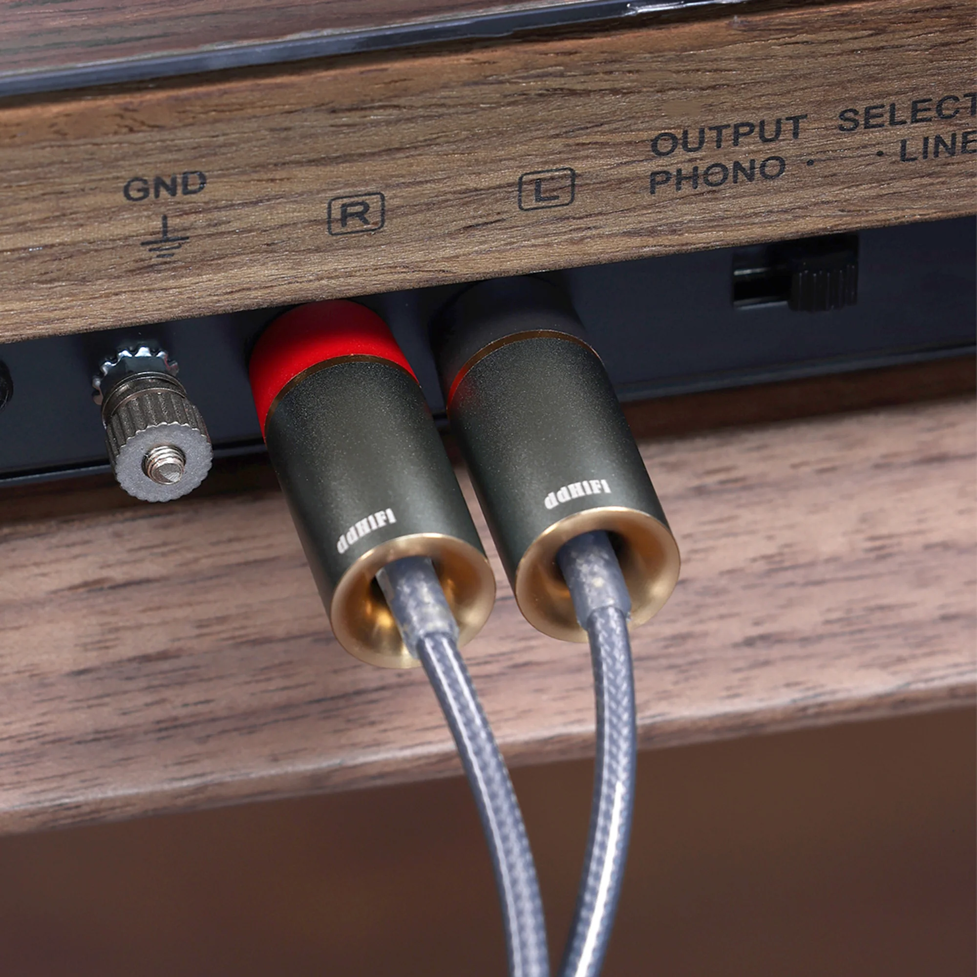 ddHiFi RC Series Shielded Silver RCA Interconnect Cable - GreshamTech