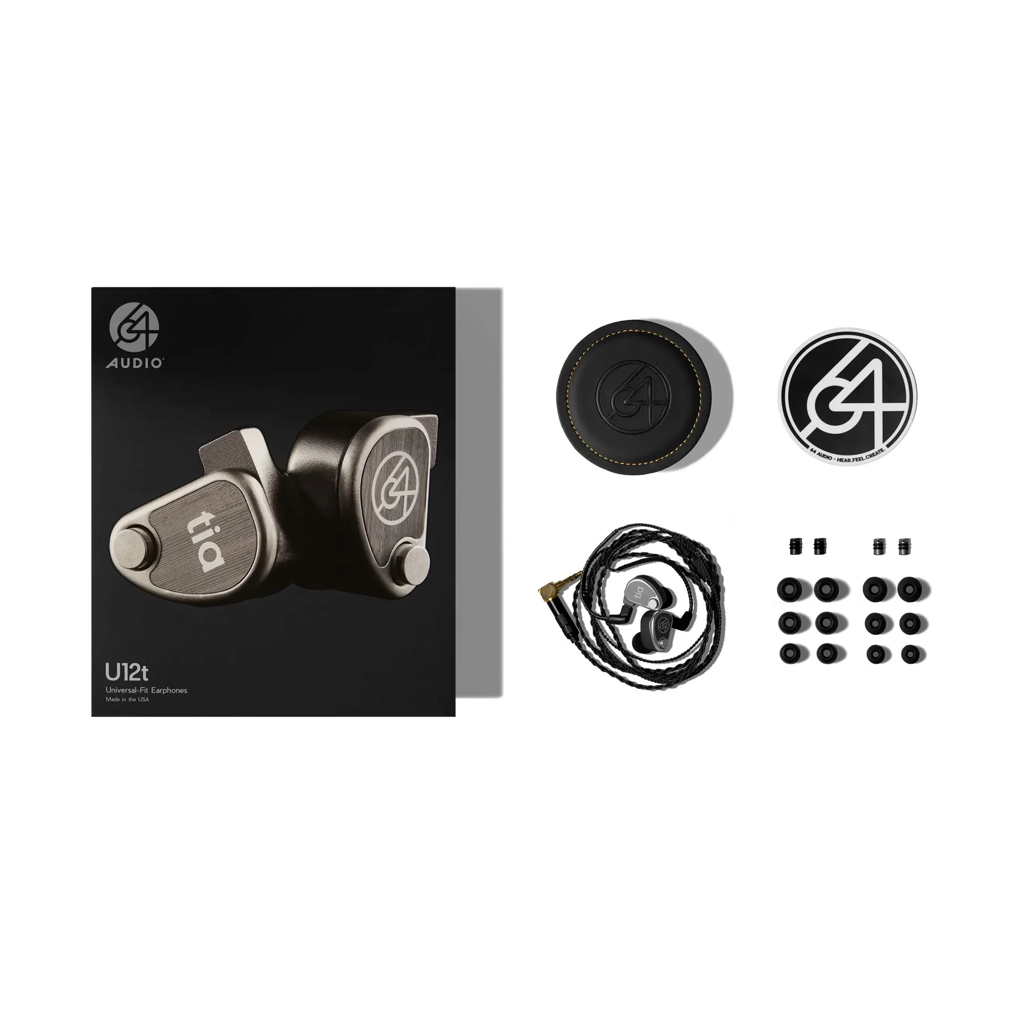 64 Audio U12t Universal In-Ear Earphones - GreshamTech