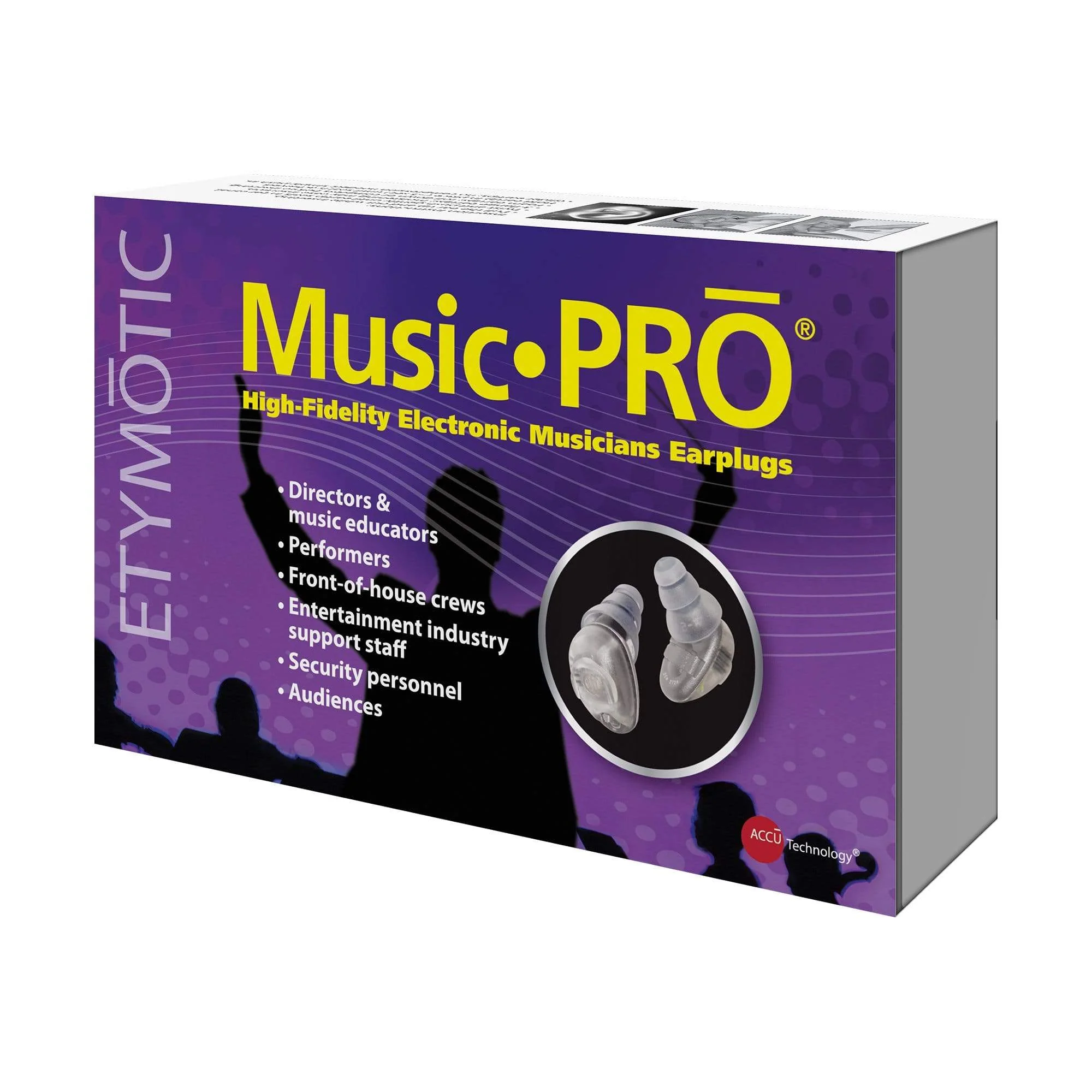 Etymotic MP•9-15 Music•PRO Electronic Earplugs - GreshamTech