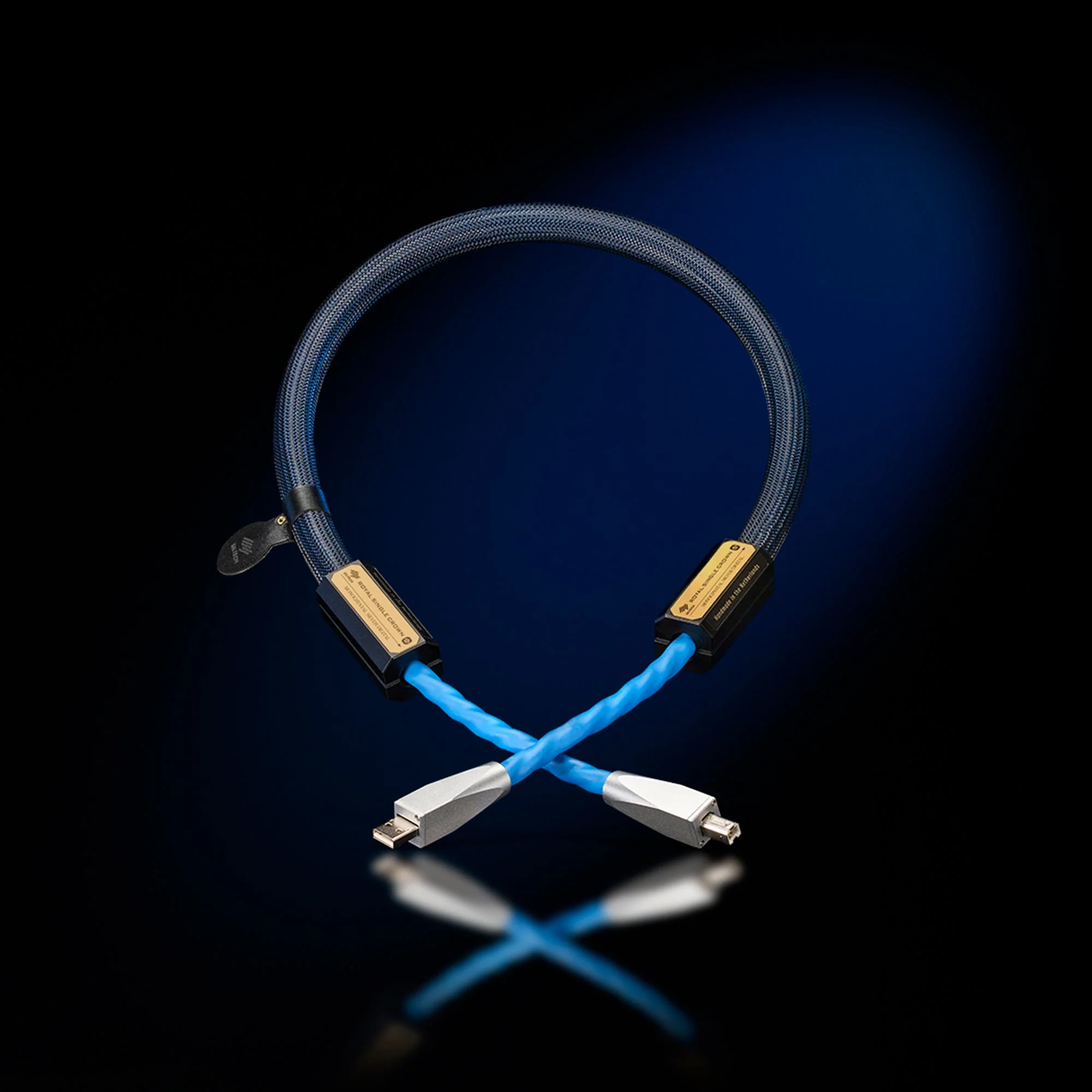 Siltech Royal Single Crown USB Cable - GreshamTech