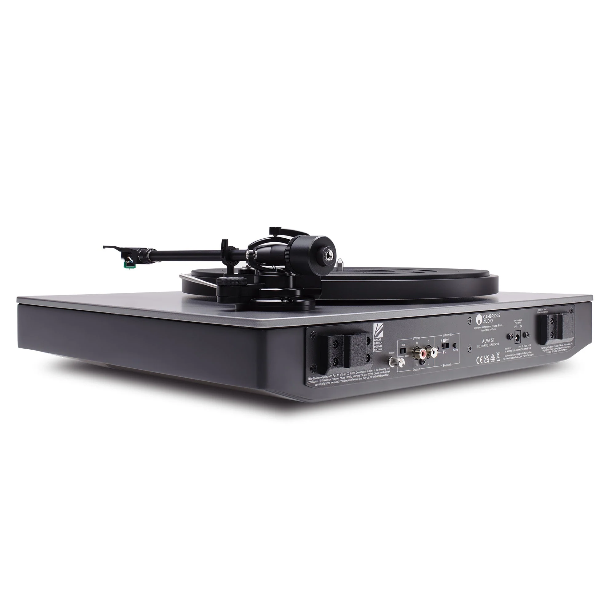 Cambridge Audio Alva ST Belt Drive Turntable with Bluetooth Aptx HD - GreshamTech