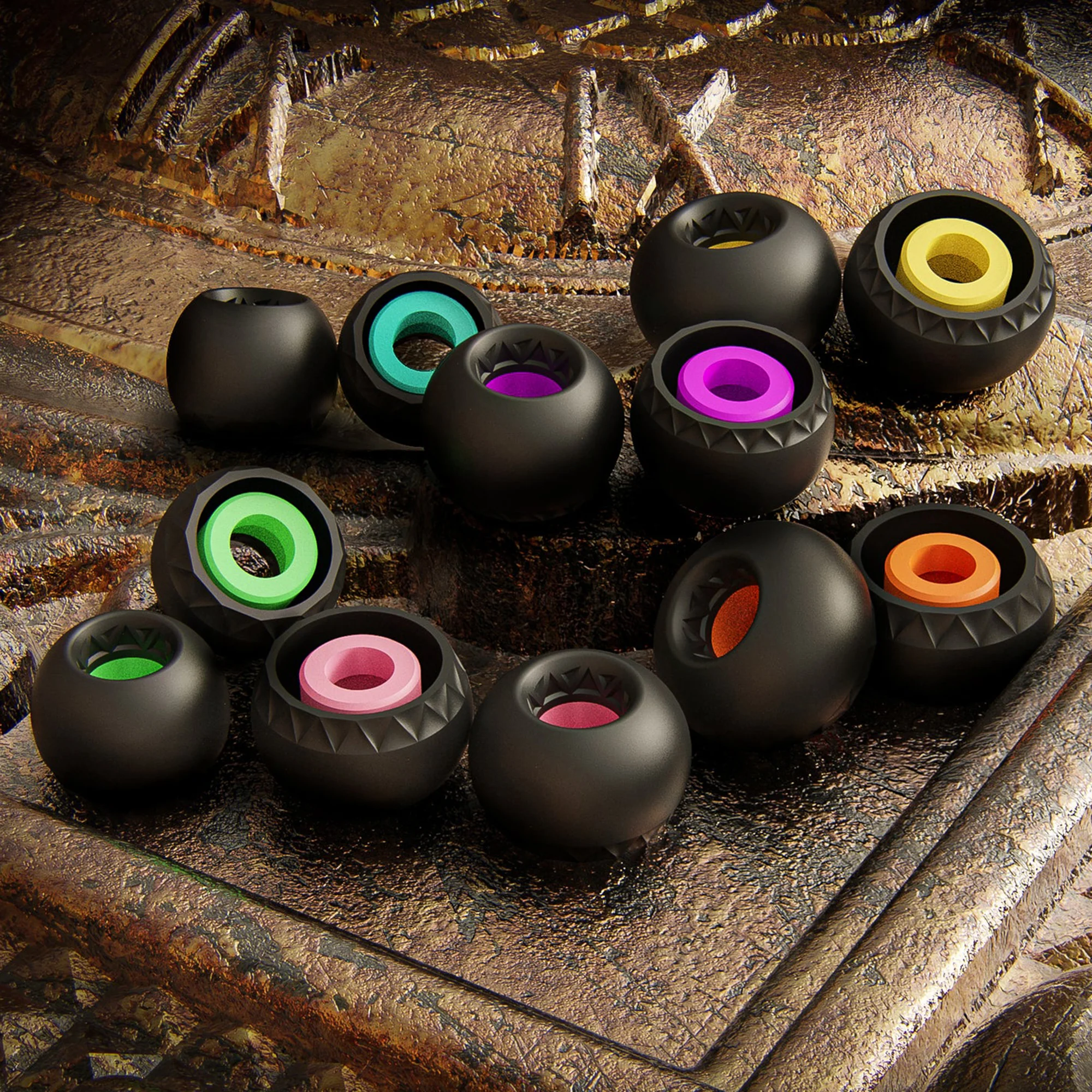 Eletech Baroque Luxury Hi-Fi Eartips - GreshamTech