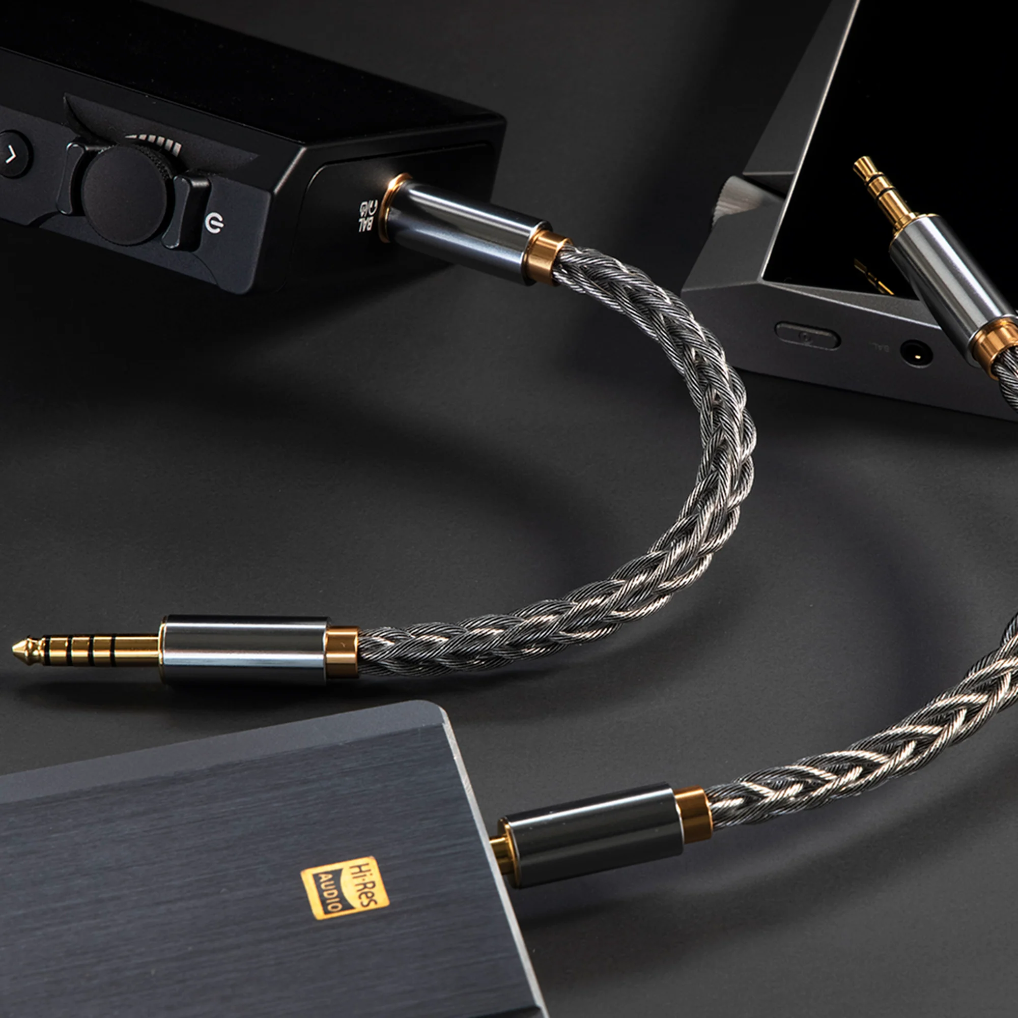 ddHiFi BC35B 3.5mm to 3.5mm Audio Cable (Nyx Series Products) - GreshamTech