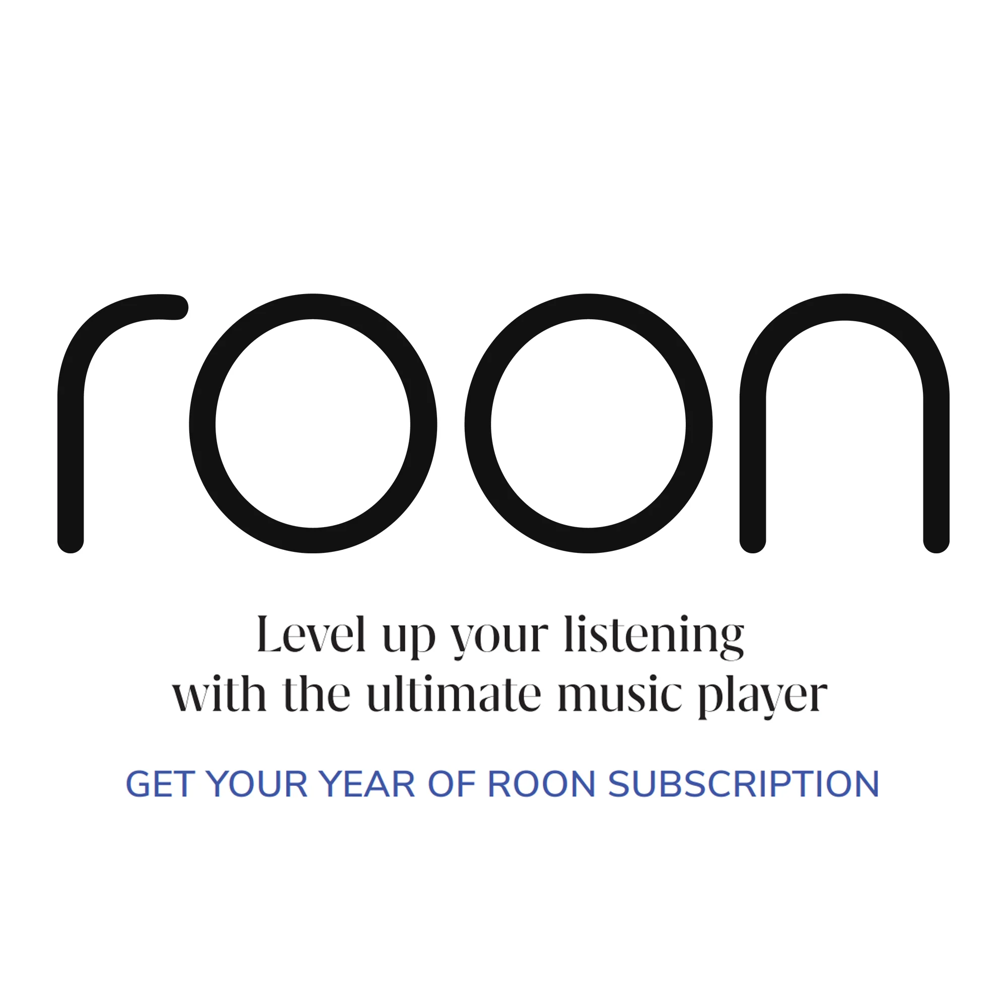 Roon Labs Subscription - 1 Year - GreshamTech