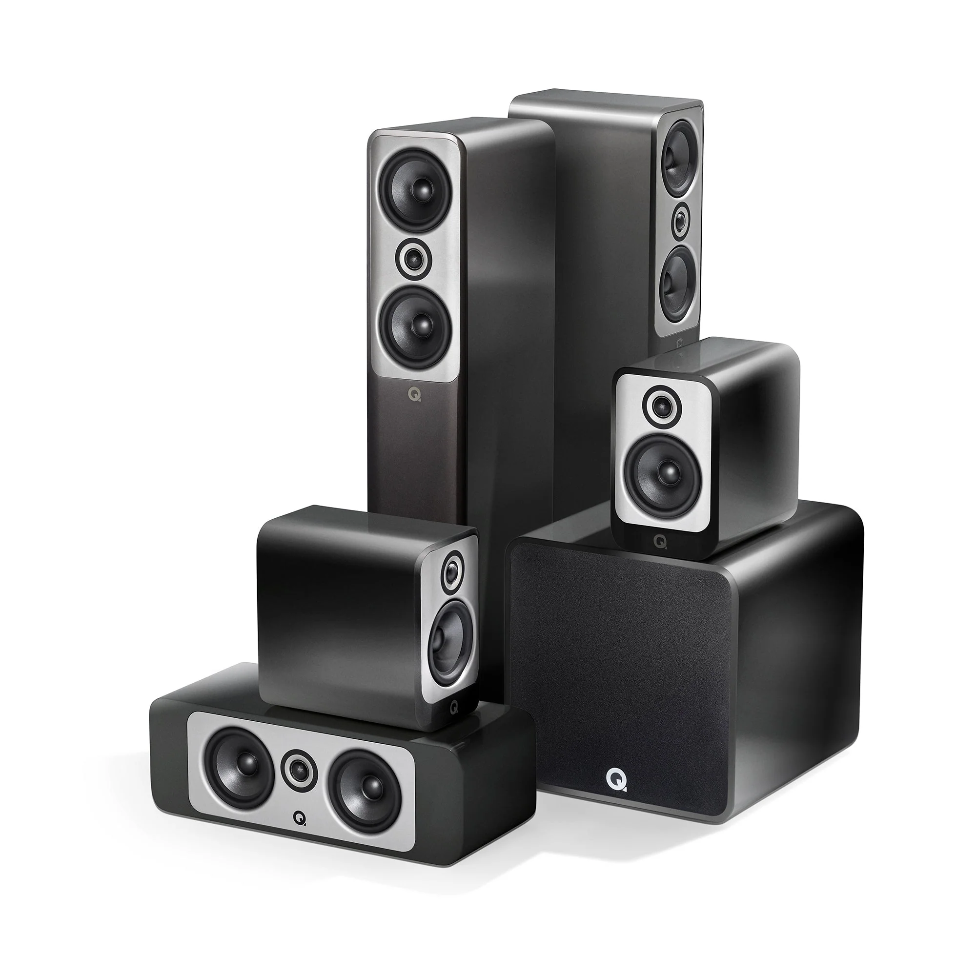 Q Acoustics Q Concept 50 5.1 Plus Cinema Pack - GreshamTech