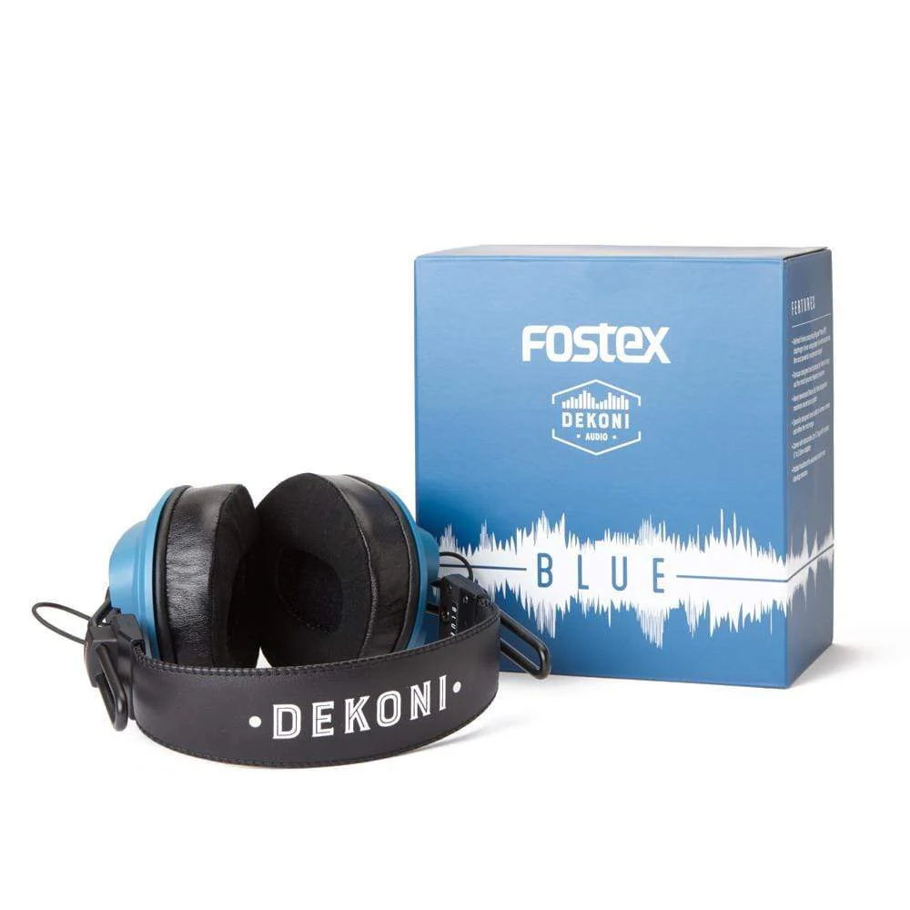 Dekoni Audio Blue by Fostex Planar-Magnetic Headphones - GreshamTech