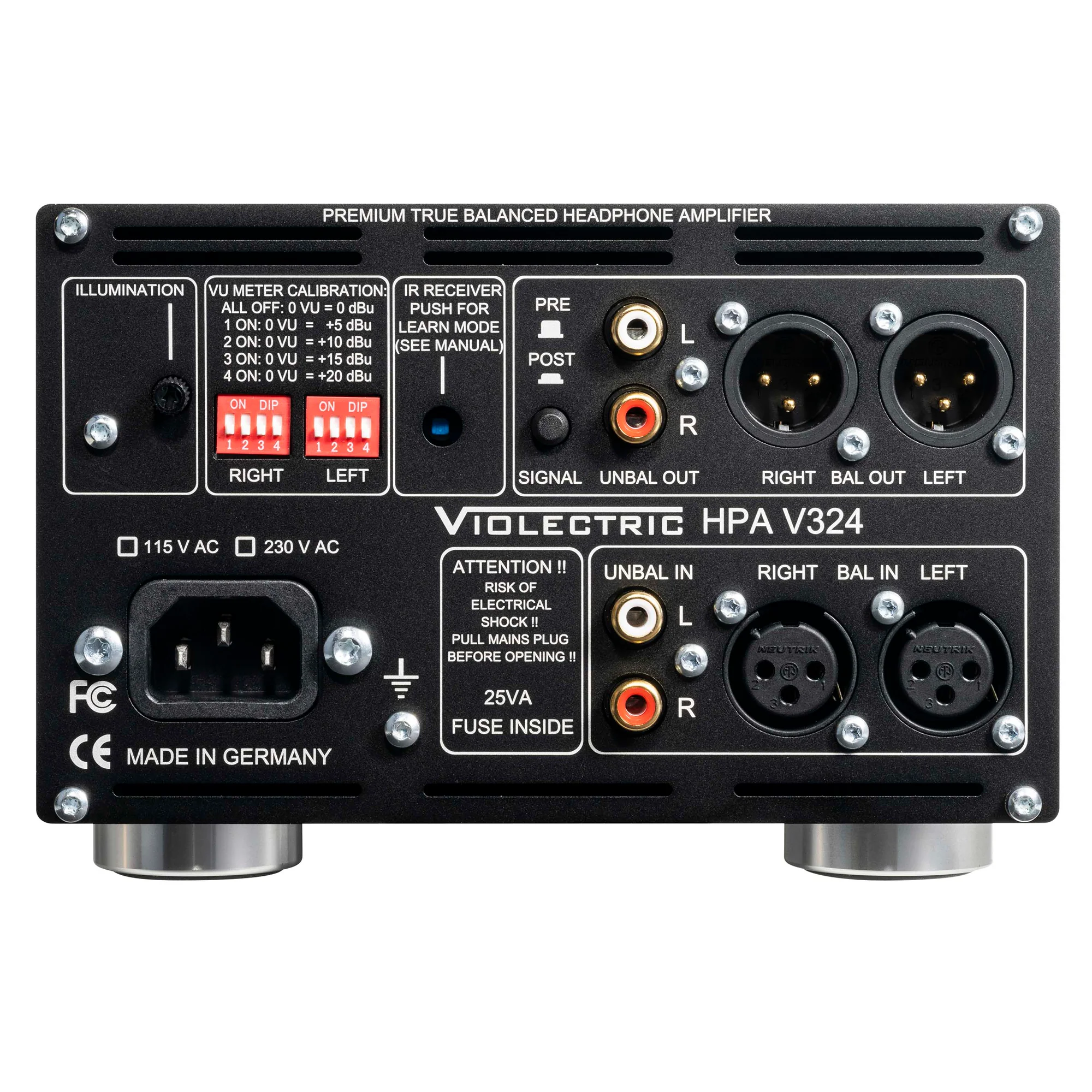 Violectric HPA V324 Desktop Headphone Amplifier - GreshamTech