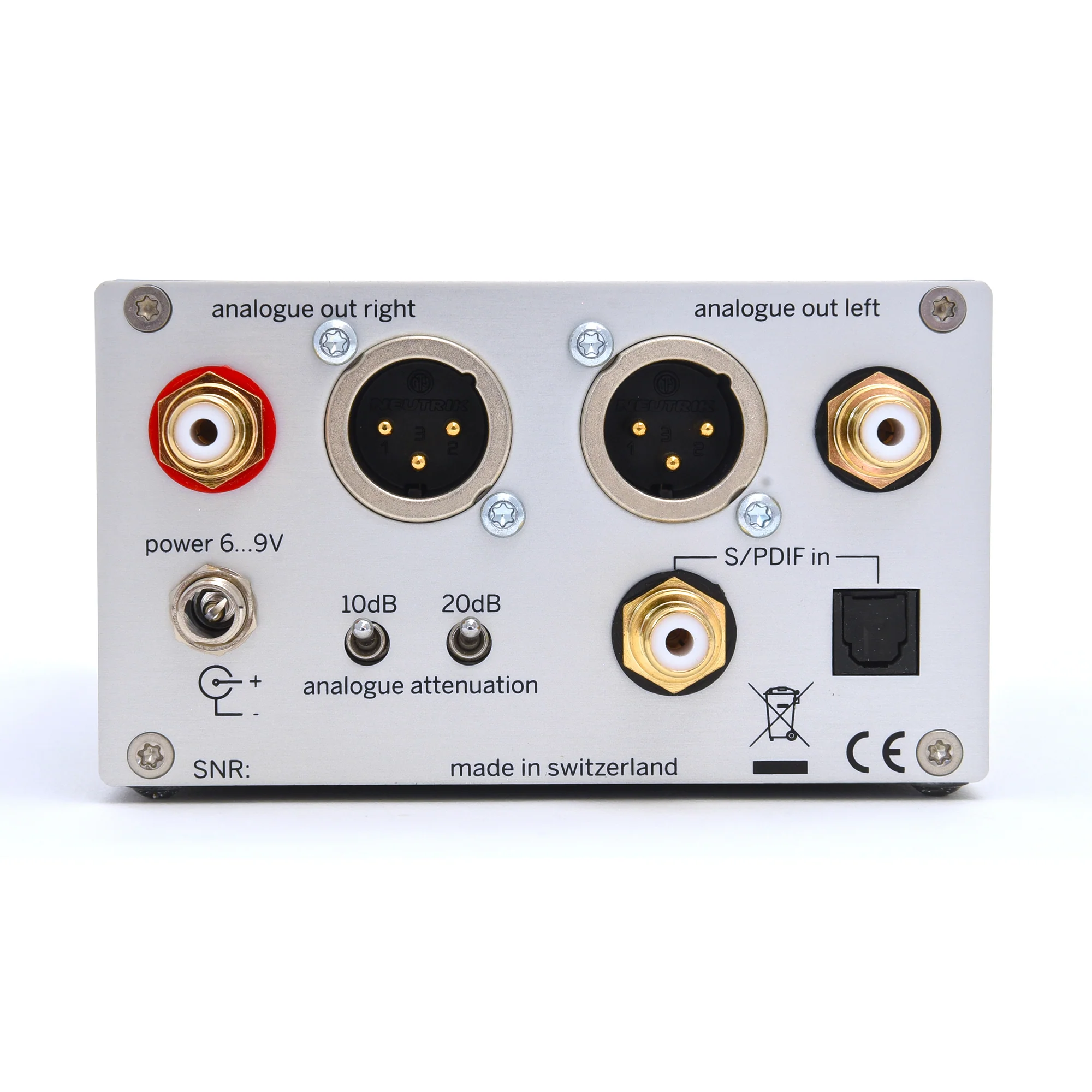 Weiss DAC205 S/PDIF Digital to Analogue Converter - GreshamTech
